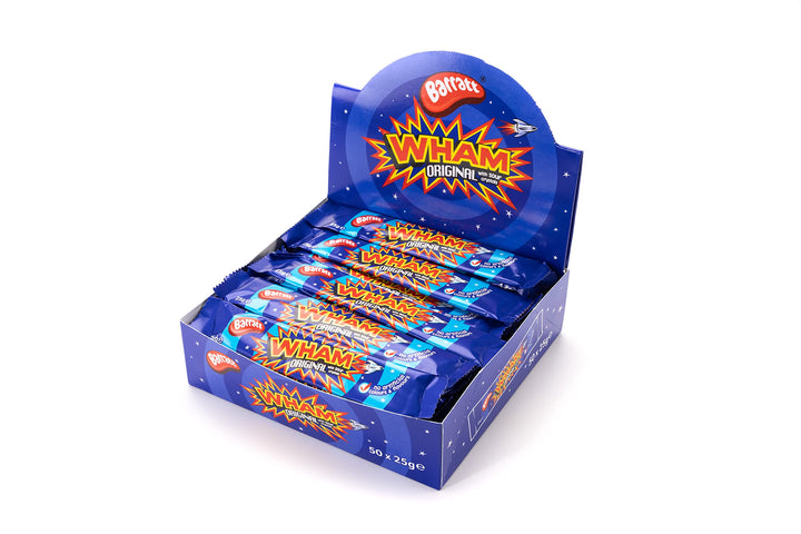 Wham Wham Bar Retro Flavour Sweets - 50 Piece Sealed Box