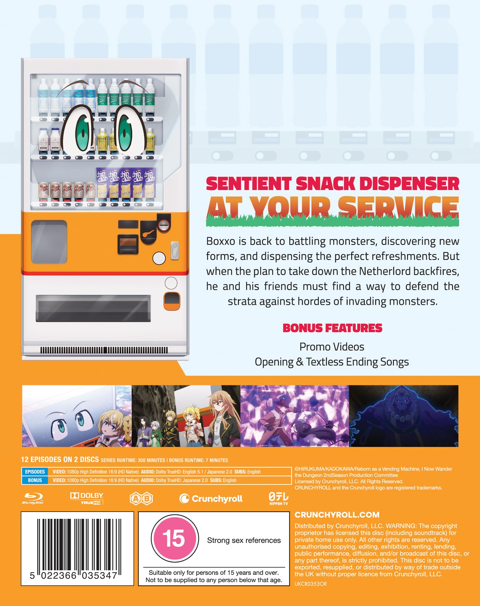 Reborn as a Vending Machine, I Now Wander the Dungeon - Season 2 [Blu-ray] 3