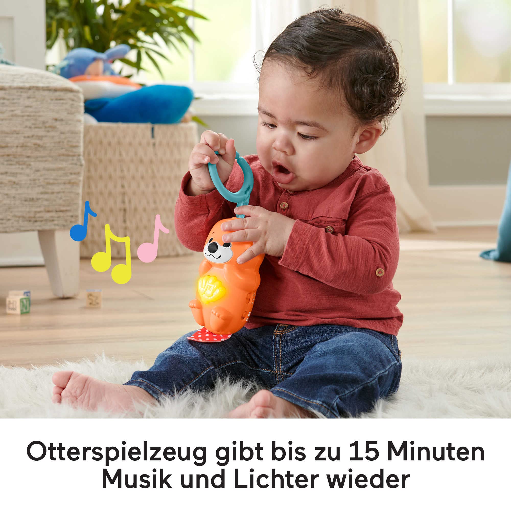Fisher-Price 3-in-1 Baby Gym Newborn Playset - Tummy Time, Music & Lights, Sensory Toys 3