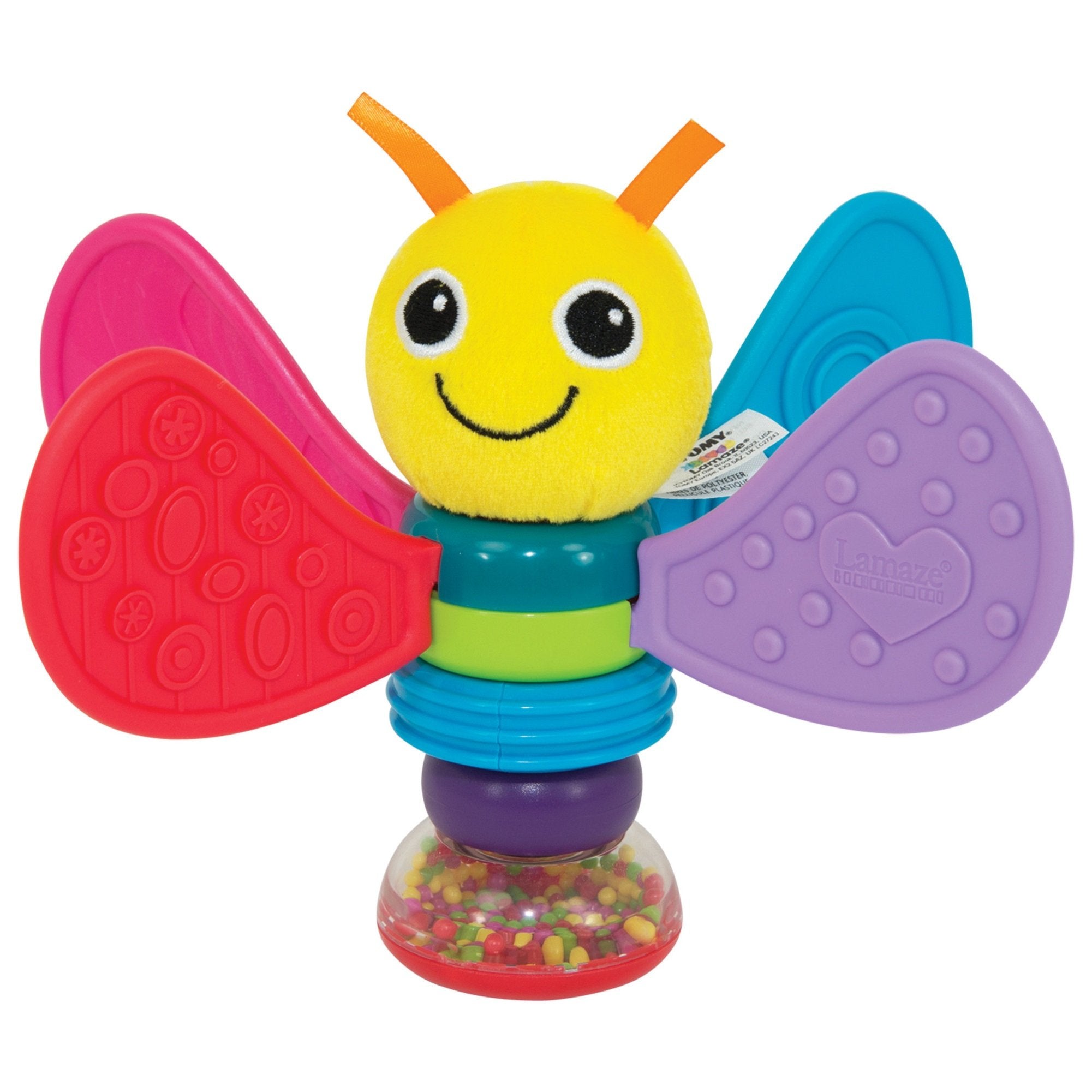 Lamaze Freddie the Firefly Baby Rattle - Sensory Toy for Newborns & Infants 1
