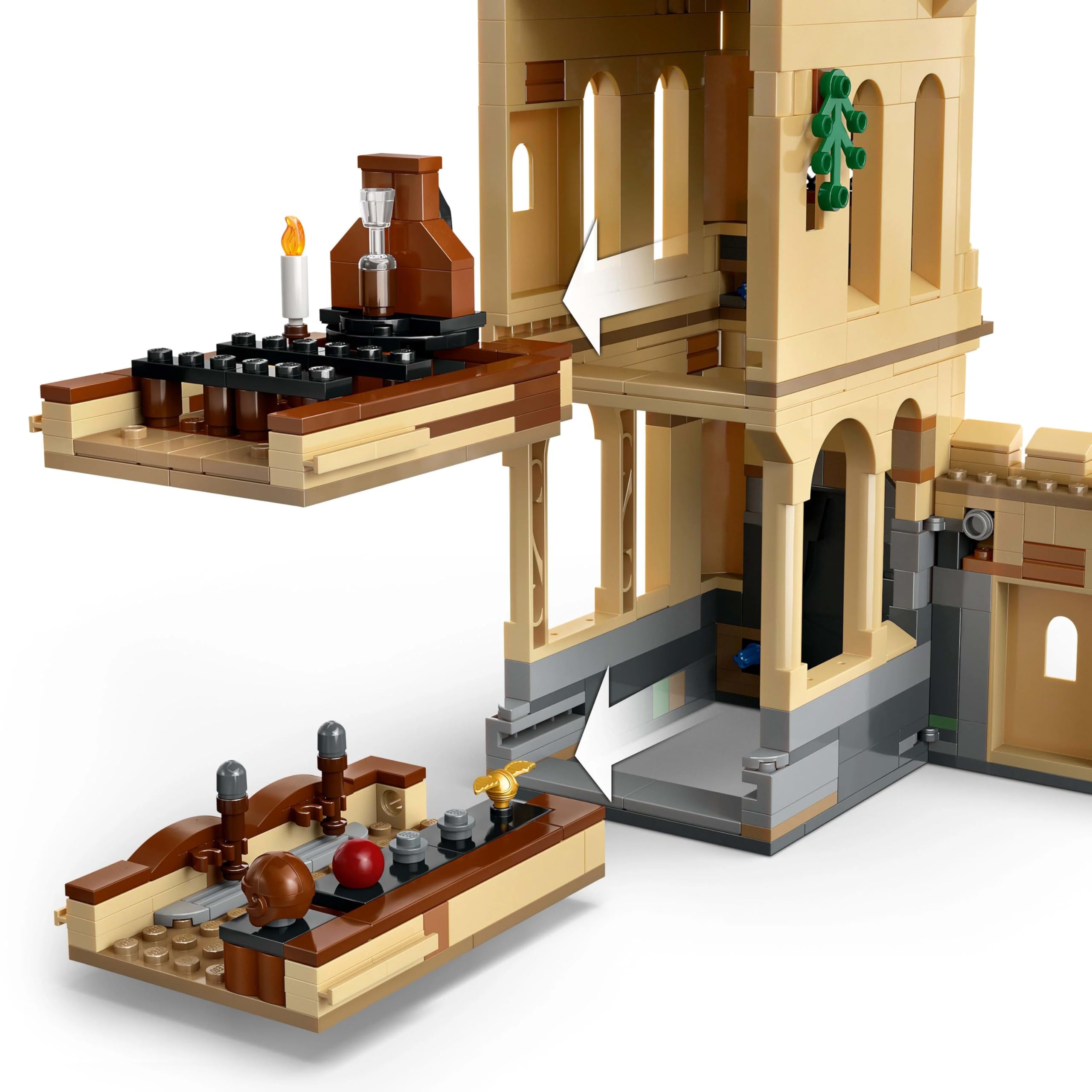 LEGO Harry Potter Hogwarts Castle: Flying Lessons Set - 651-Piece Building Playset for Ages 9+ 6