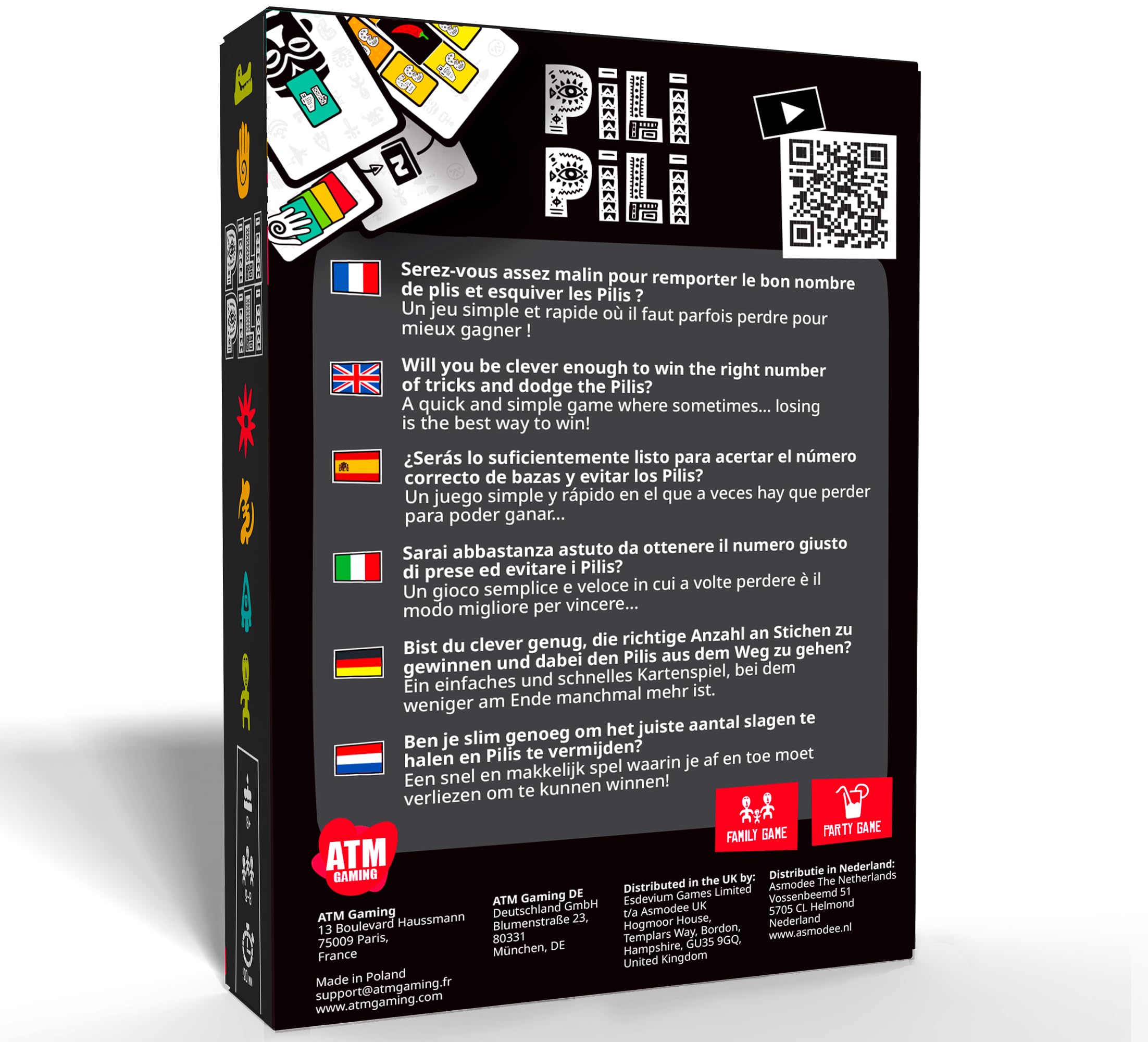 ATM Gaming PILI PILI | Board Game | Card Game for Families and Friends Idea 6