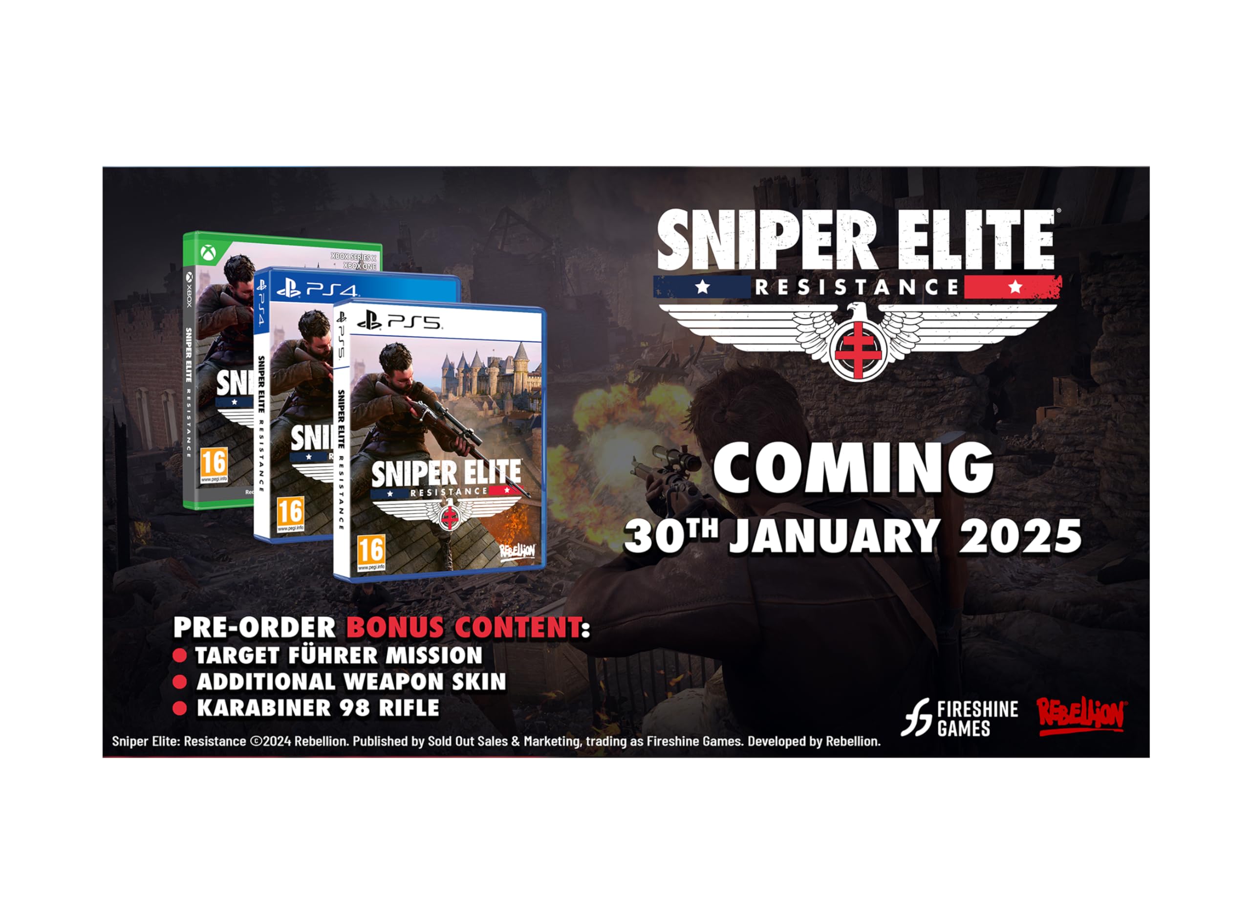 Sniper Elite: Resistance - PlayStation 4 9