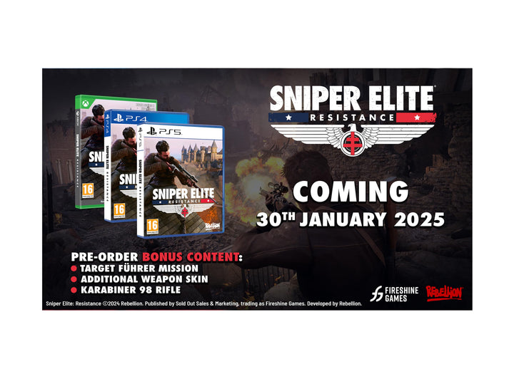 Sniper Elite: Resistance - PlayStation 4