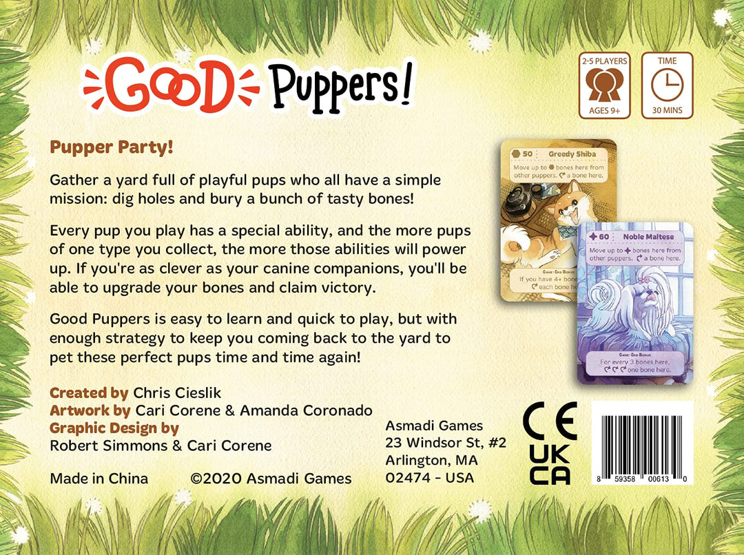 Asmadi Games Good Puppers Board Game