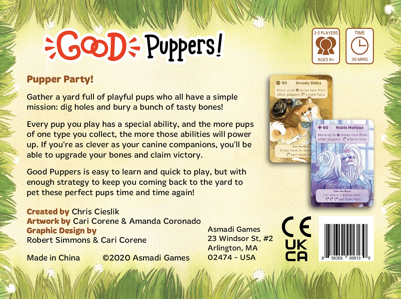 Asmadi Games Good Puppers Board Game 4