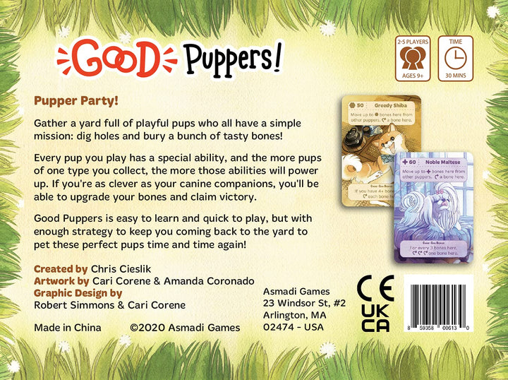 Asmadi Games Good Puppers Board Game