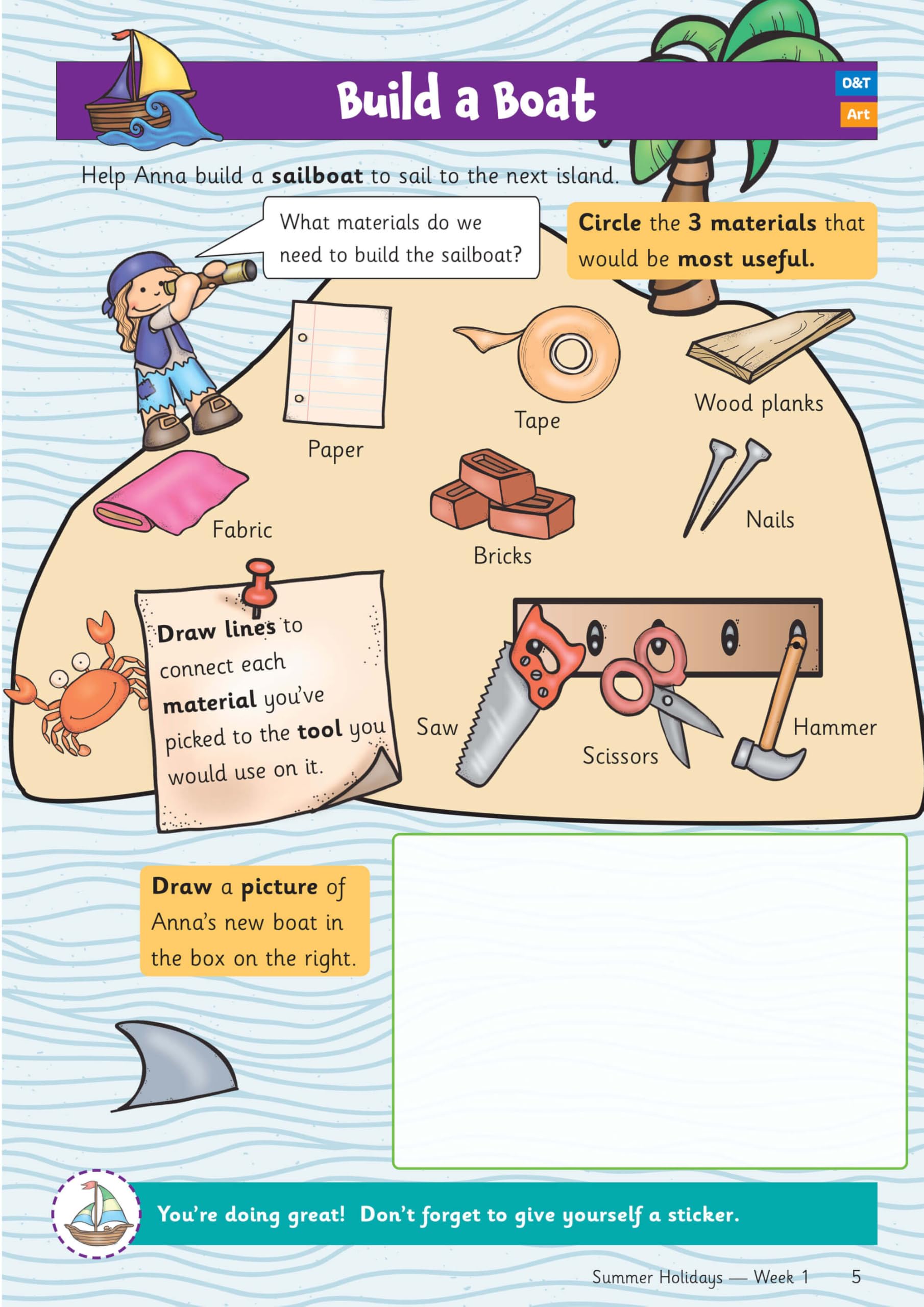 CGP Summer Holidays Activity Workbook - Year 1 to Year 2 Transition | Curriculum Aligned | 64 Pages 5