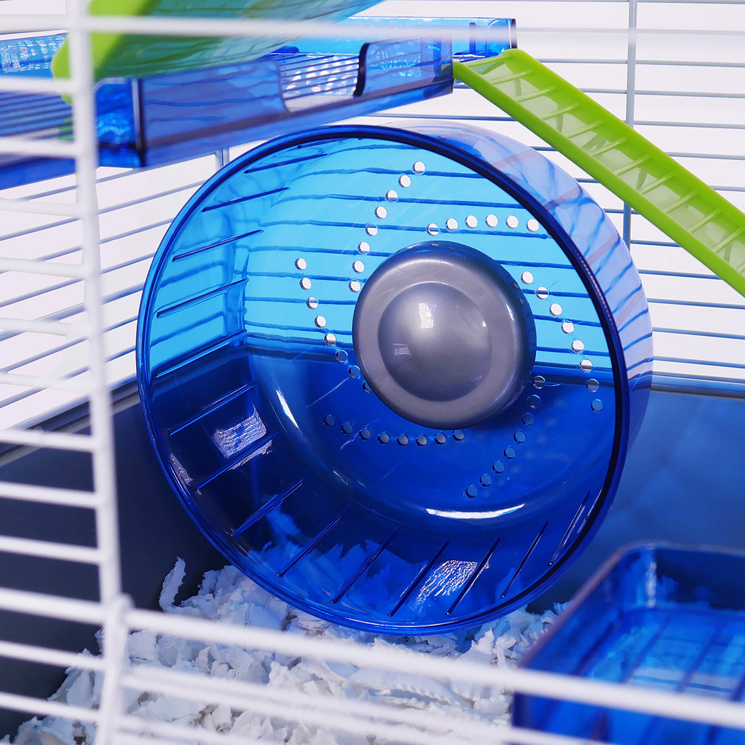 Rosewood Pico Exercise Wheel - 17cm Diameter | Solid Design | Versatile Mounting for Hamsters & Mice 2