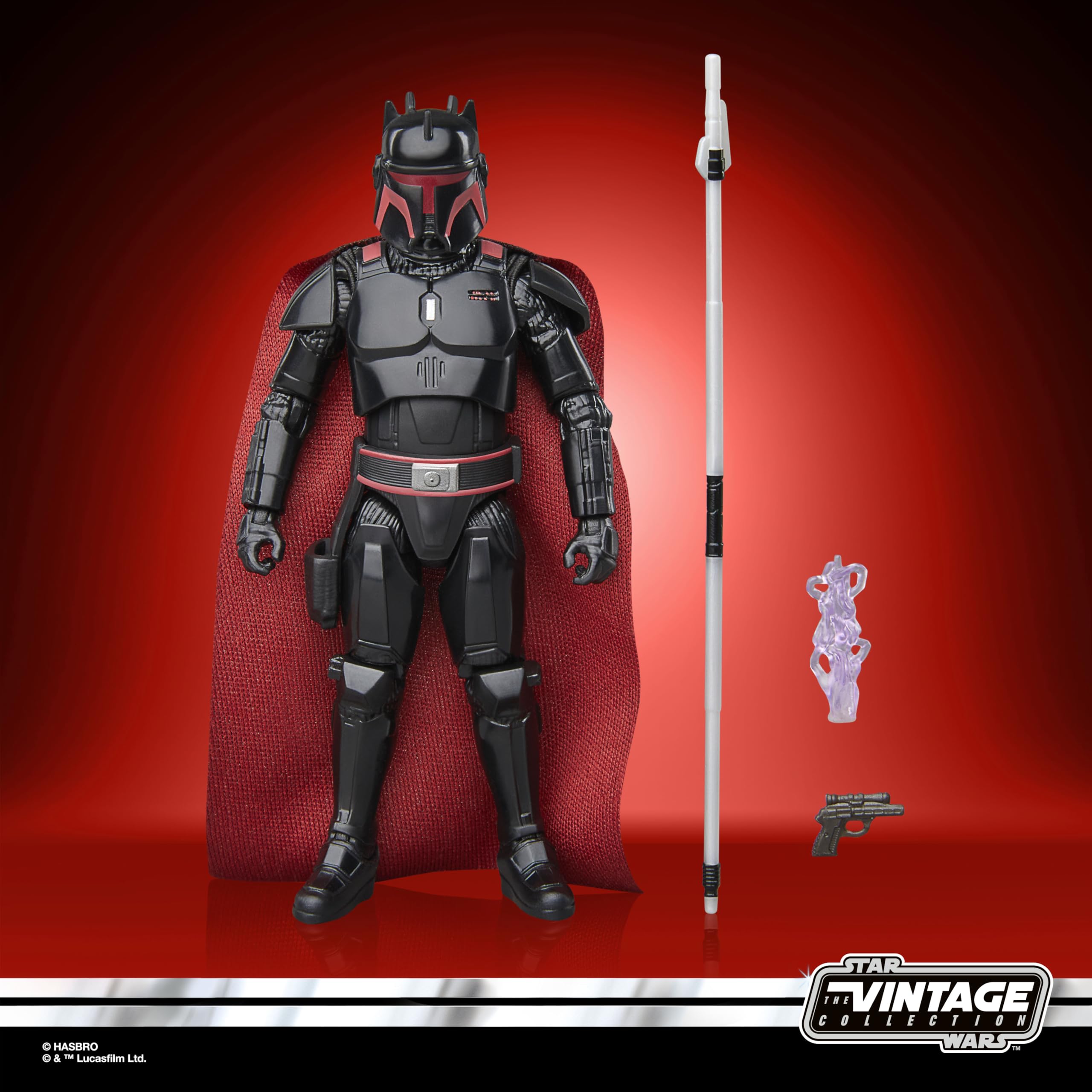Star Wars The Vintage Collection Moff Gideon (Dark Trooper Armor) Action Figure - 9.5 cm Scale | Kenner Inspired Packaging | Ages 4+ 9