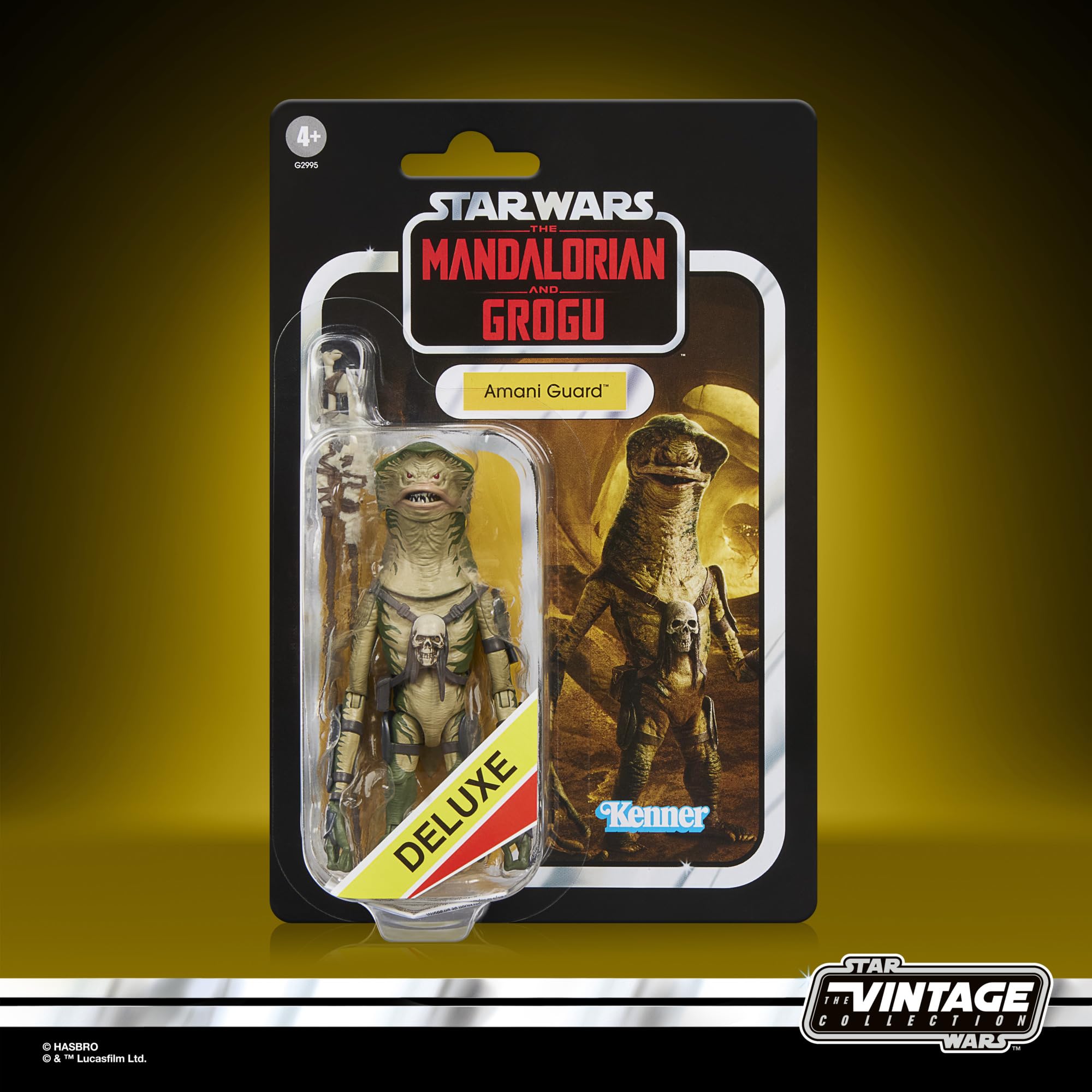 Star Wars The Vintage Collection Amani Guard - The Mandalorian and Grogu | 9.5 cm Scale Action Figure | Ages 4+ 2