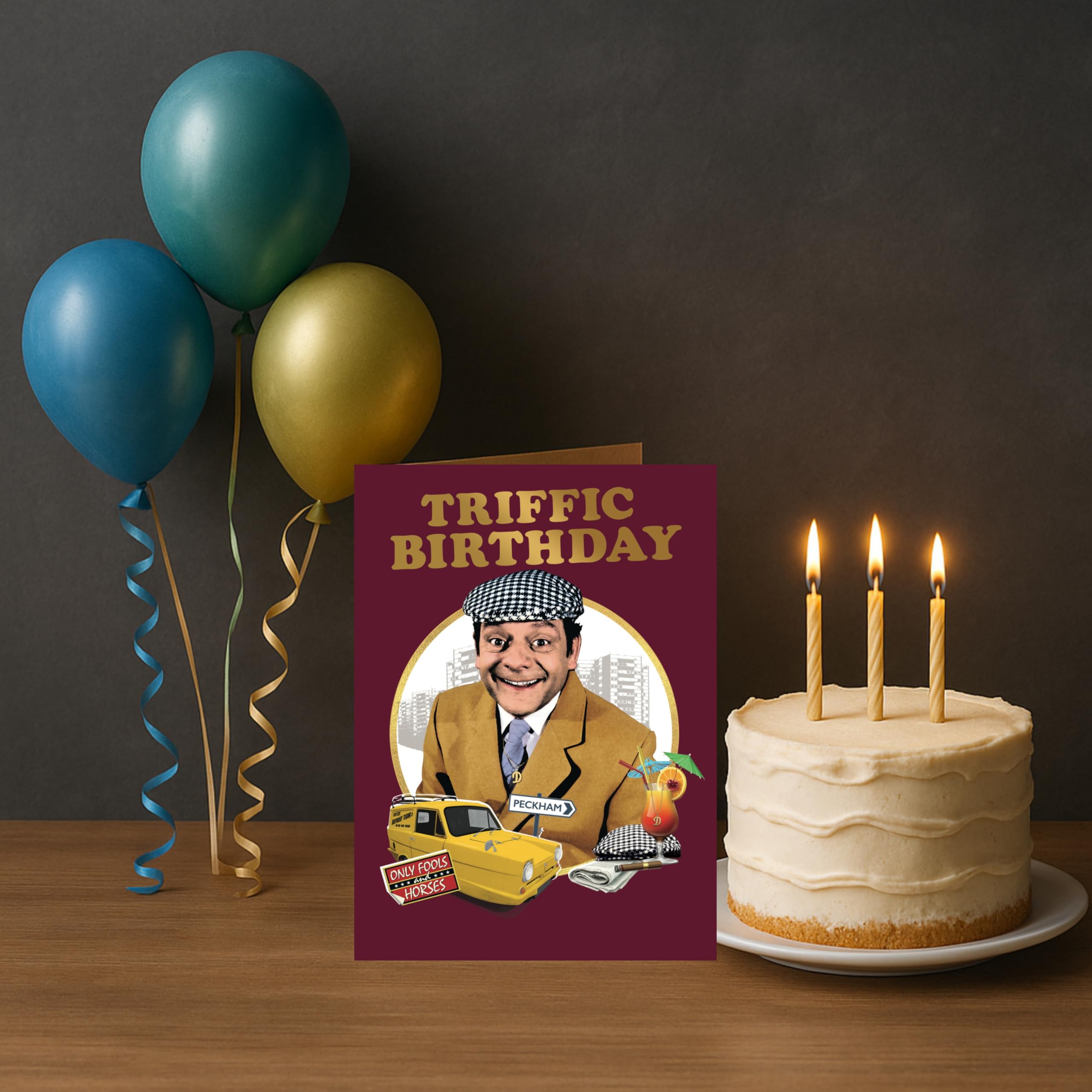Danilo Promotions LTD Only Fools and Horses Birthday Card | Standard Size | 22.86 cm x 12.7 cm 4