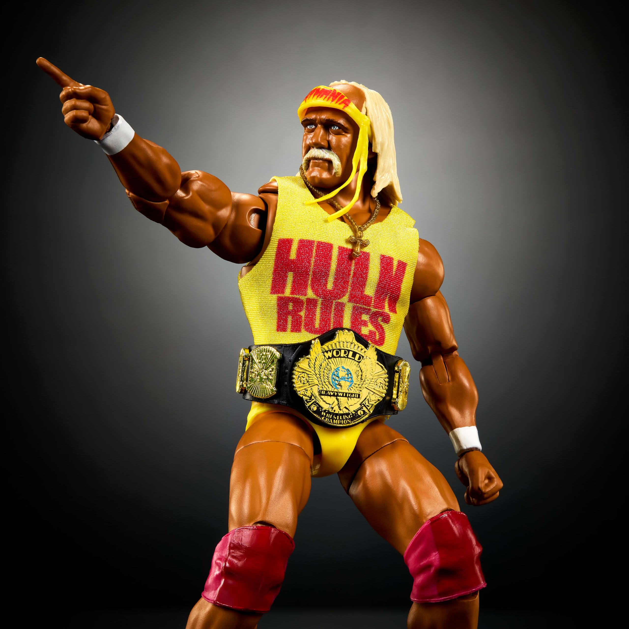 Mattel WWE Ultimate Edition Action Figure & Accessories Set - Hulk Hogan | 6-Inch Scale 3