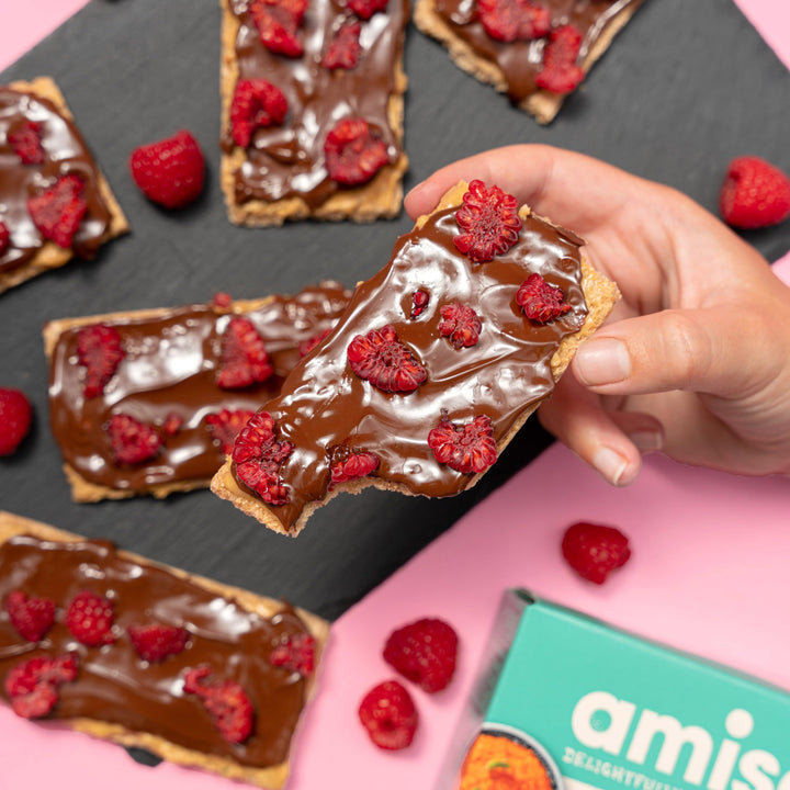 Amisa Organic Chestnut Crispbread Gluten Free Vegan, 100g