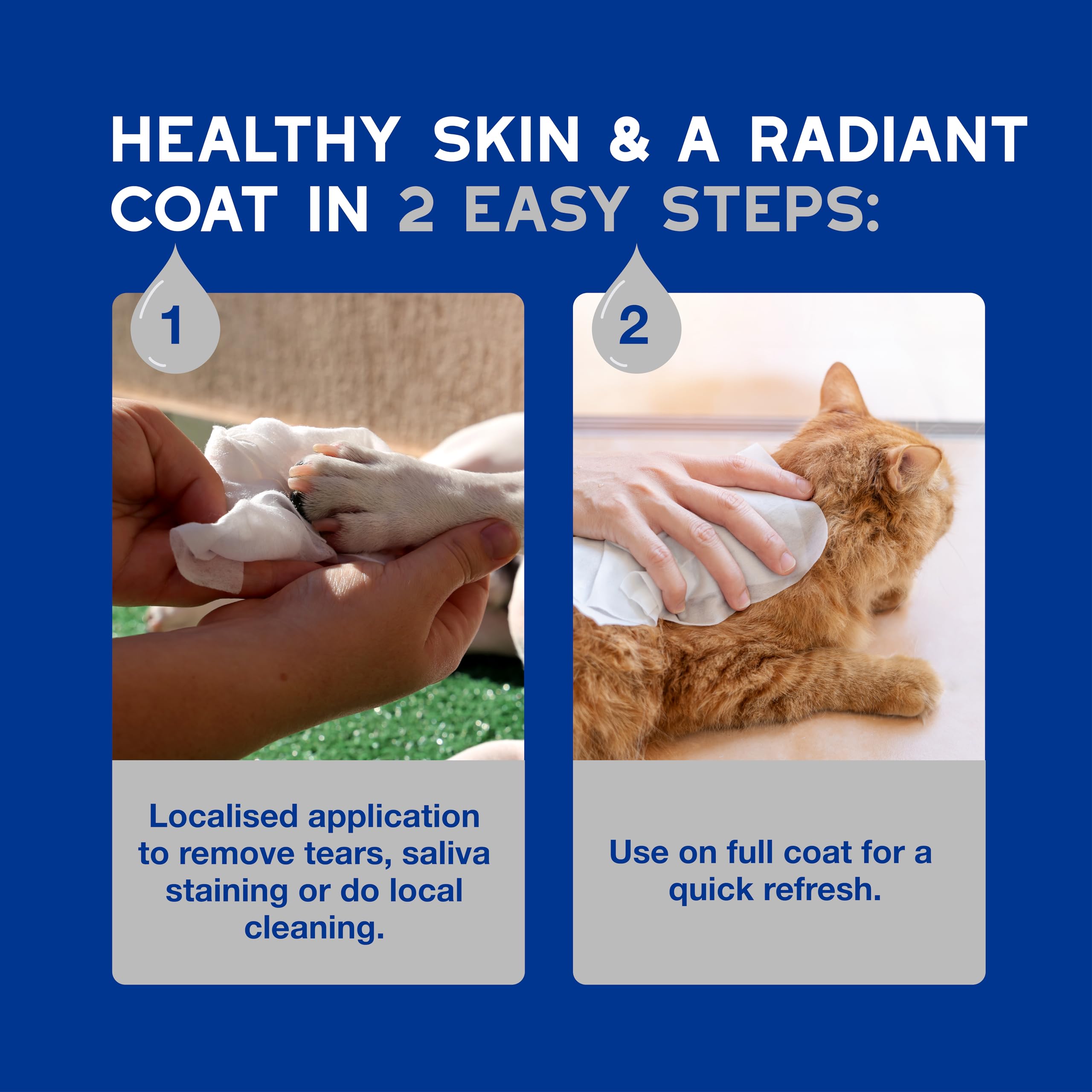 Douxo Skin & Coat Care - Multipurpose Grooming Wipes for Dogs and Cats | 100 Wipes | Hypoallergenic 6