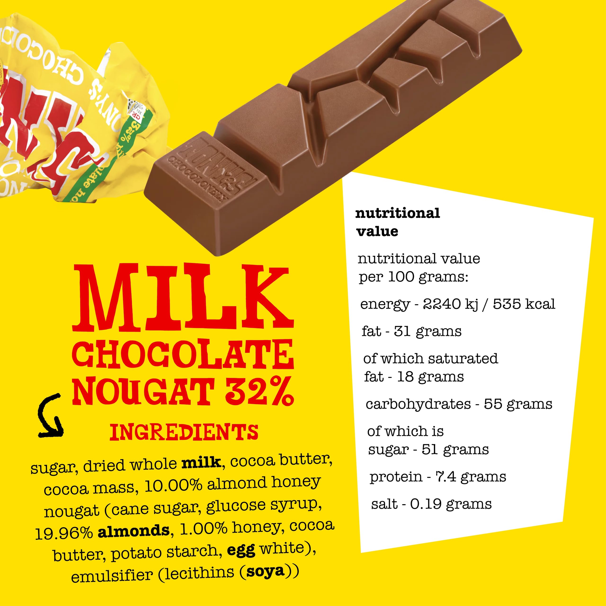 Tony's Chocolonely Extended Rainbow Probierpaket – 8 Riegel, 385 g, verschiedene Geschmacksrichtungen 9