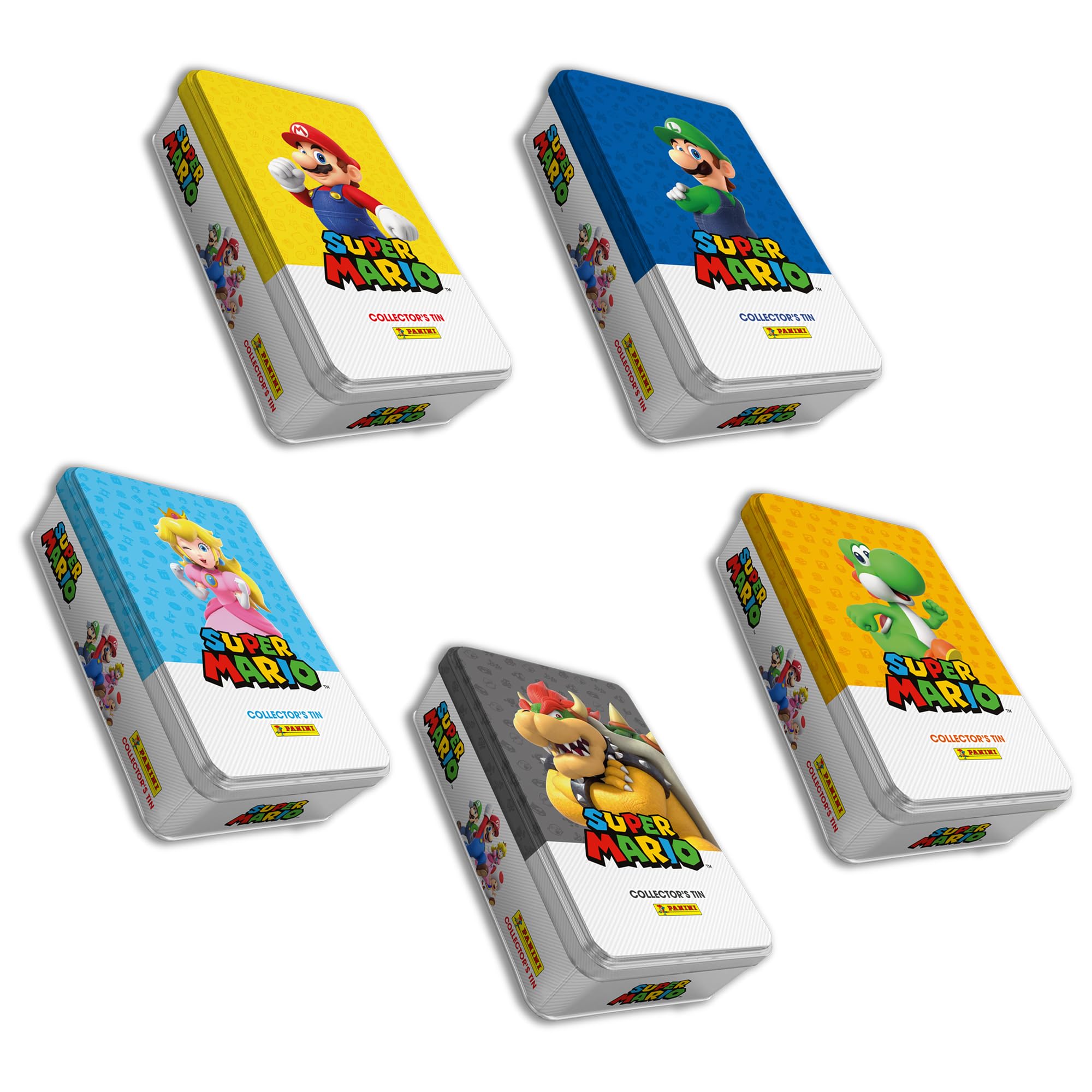 Panini Super Mario Classic Slim Tin Sticker Collection 1