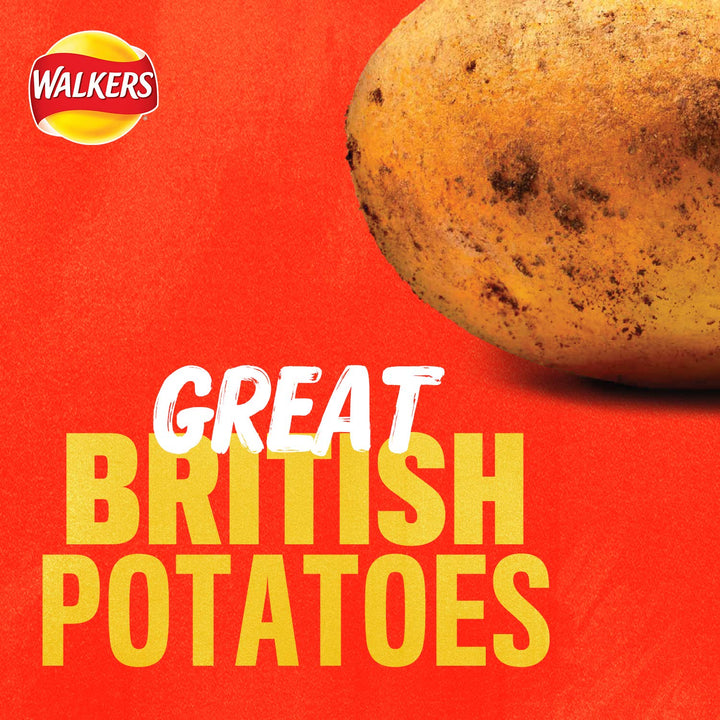 Walkers Ready Salted Multipack Crisps, 12 x 25g