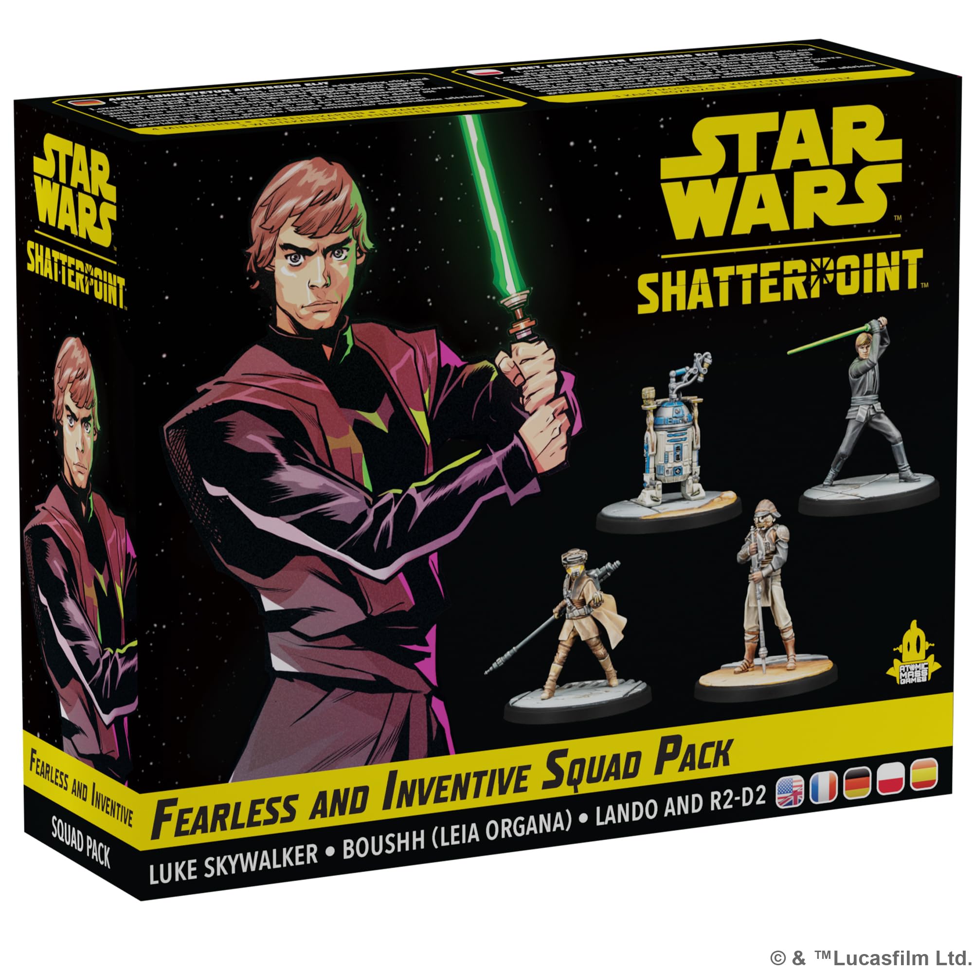 Atomic Mass Games Star Wars: Shatterpoint Furchtlose und erfinderische Truppe