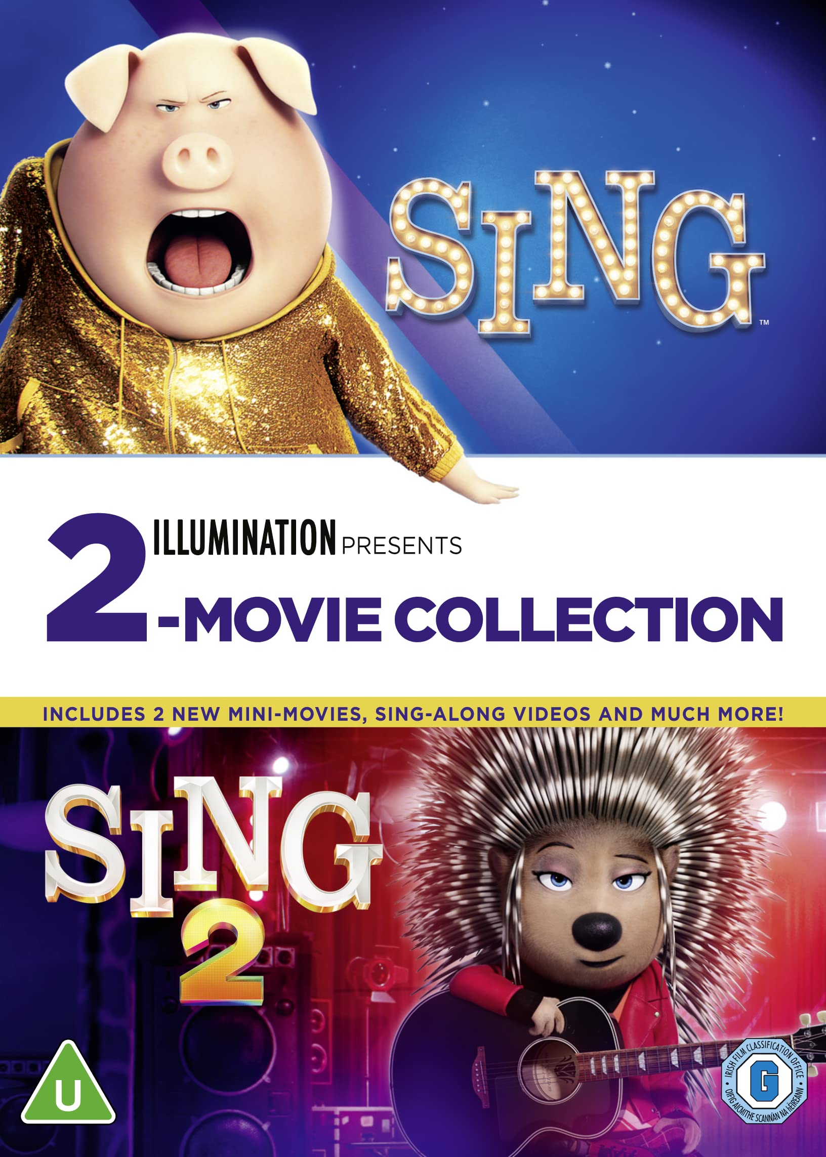 Sing / Sing 2 [DVD] 1