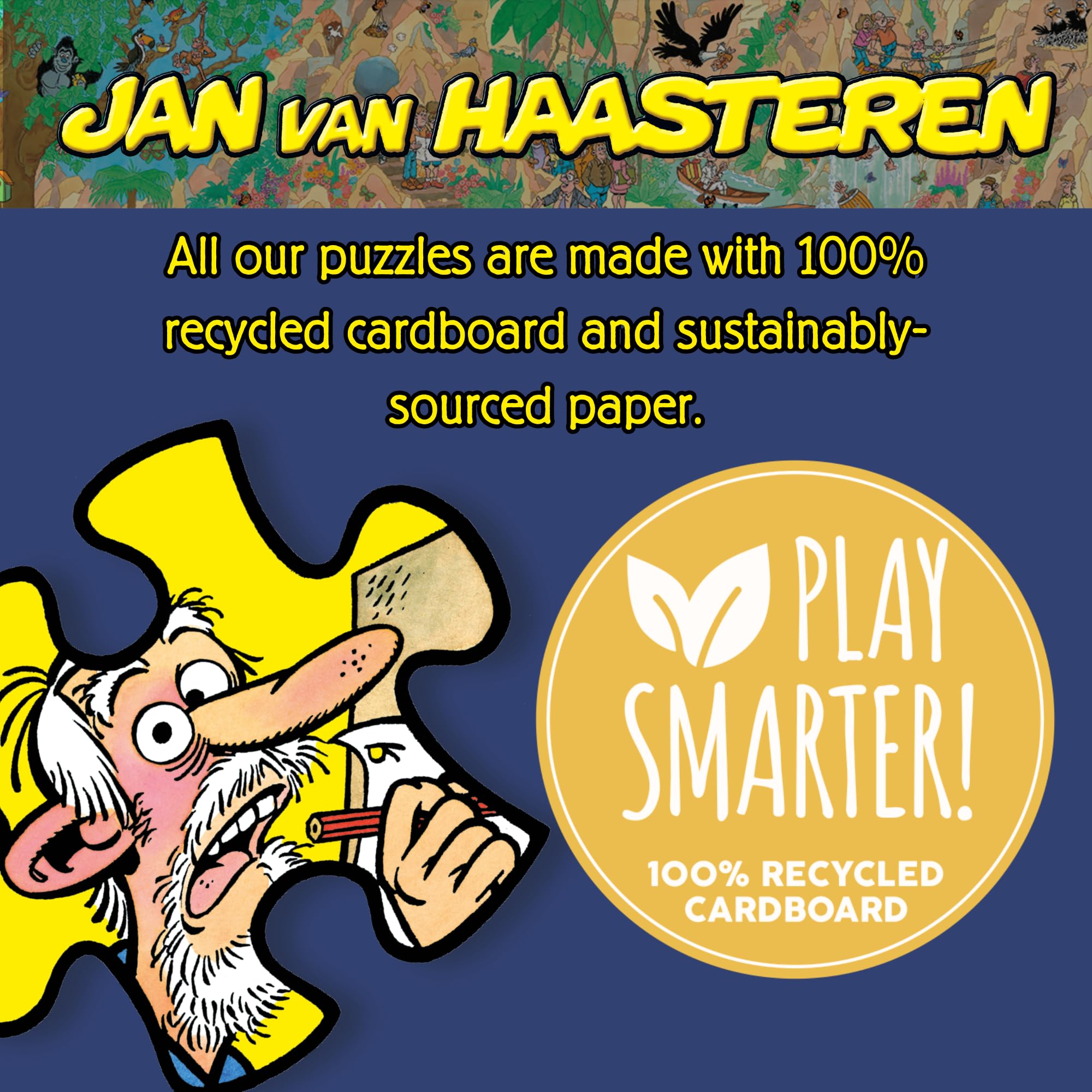 Jan van Haasteren Flutterly Fabulous - 1000 Piece Adult Puzzle 12