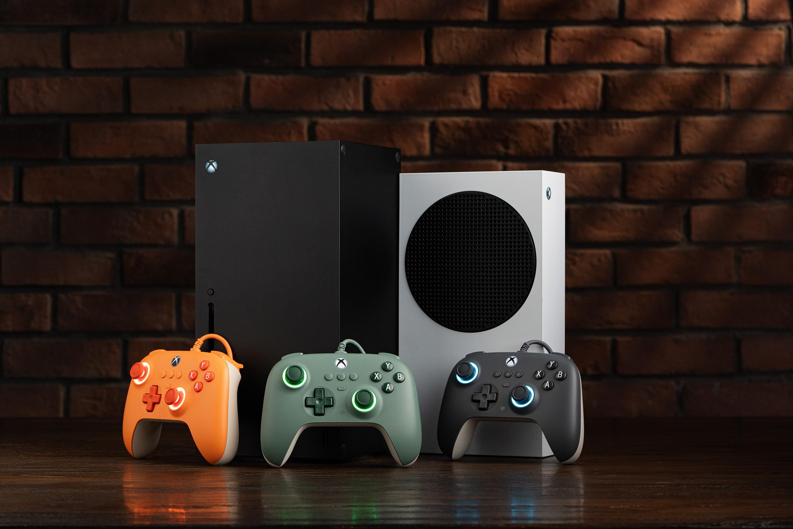 8Bitdo Ultimate C Wired Controller for Xbox Series X|S, Xbox One, Windows | RGB Fire Ring | Hall Effect Joysticks 7