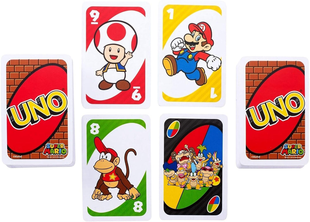 Mattel Games UNO Super Mario Card Game