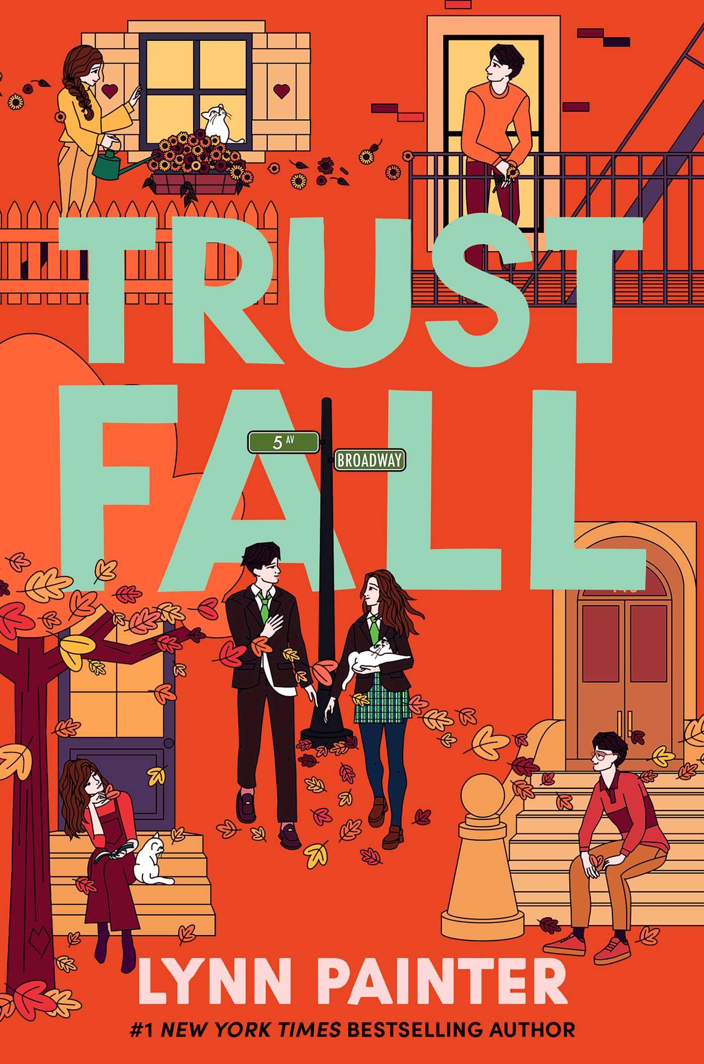 Trust Fall by Lynn Painter - Romantic Comedy Novel | Paperback | 416 Pages 1