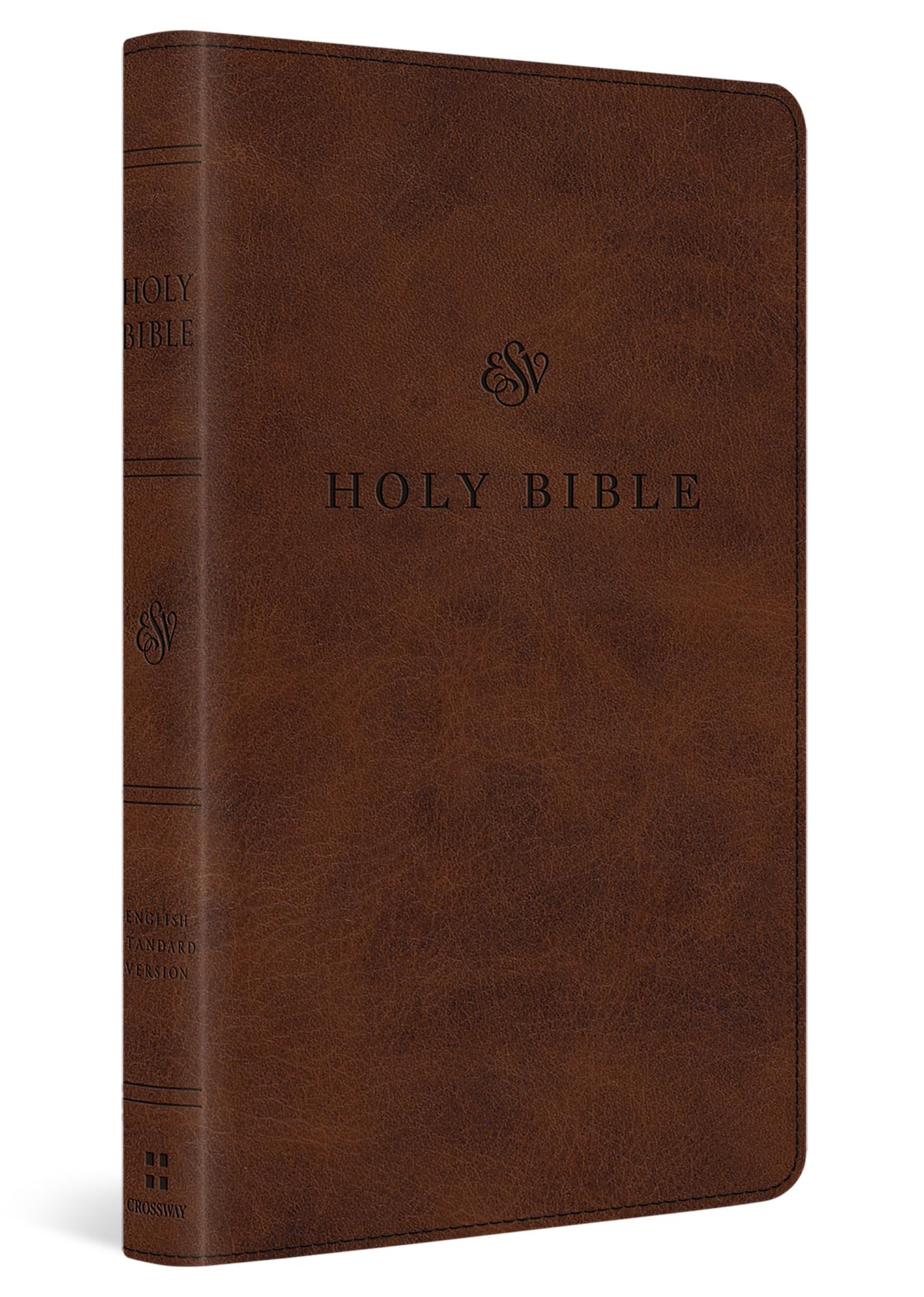 Crossway ESV Premium Church Bible - TruTone Brown Cover | Smyth-Sewn Binding | 1008 Pages 1