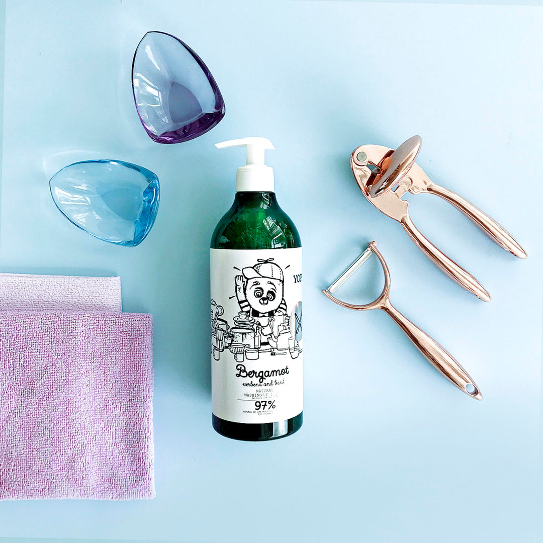 Yope - Natural Washing-Up Liquid | Bergamot & Basil | 750 ml