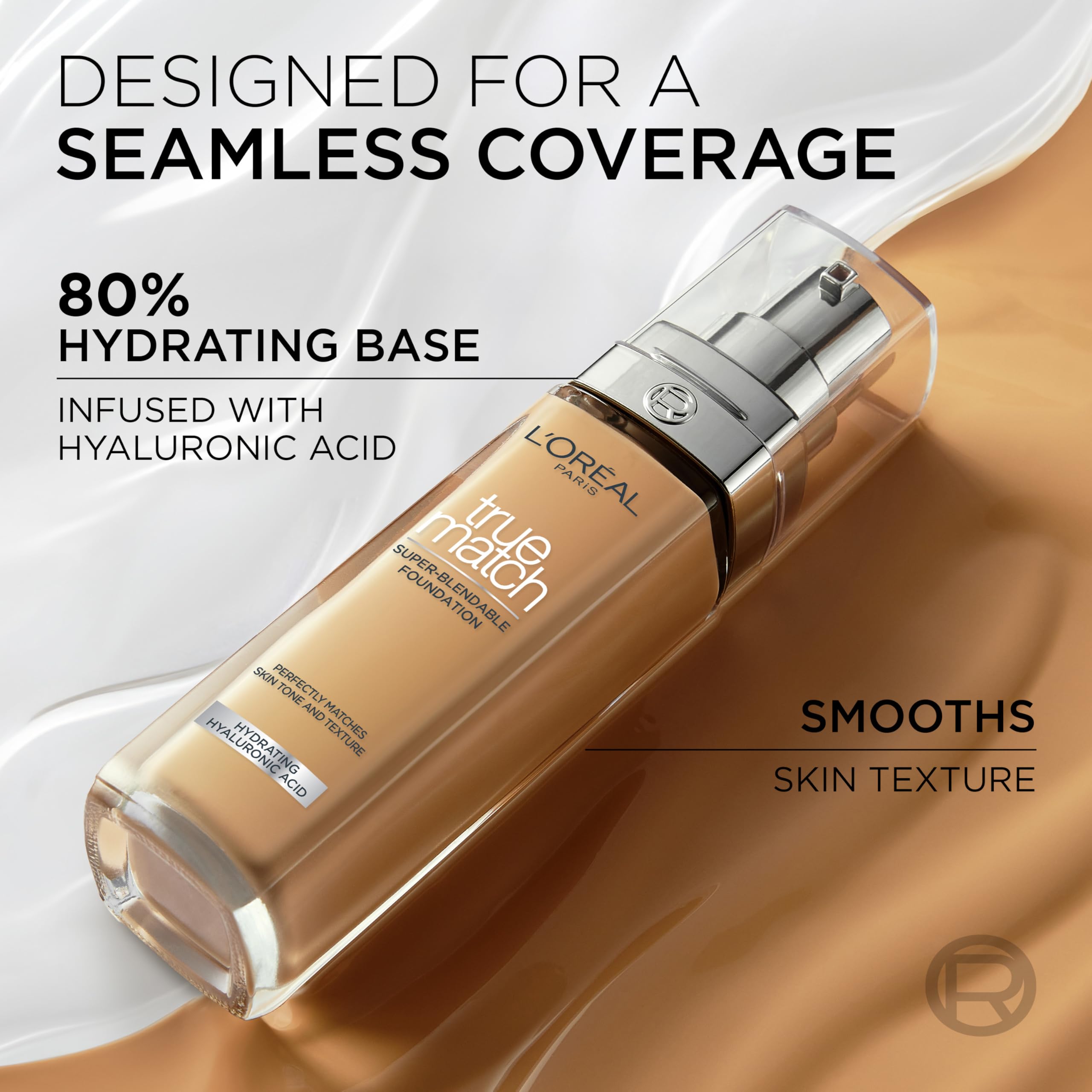 L'Oréal Paris True Match Liquid Foundation with Hyaluronic Acid & SPF 16 - 30 ml 9