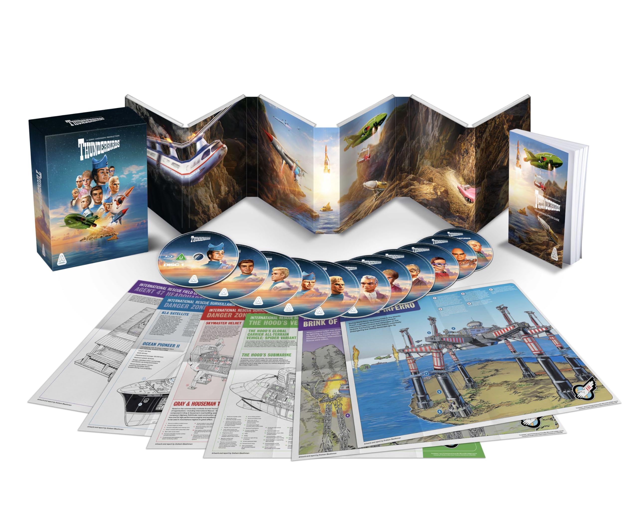 Thunderbirds 60th Anniversary Limited Collector's Edition [Blu-ray] 1