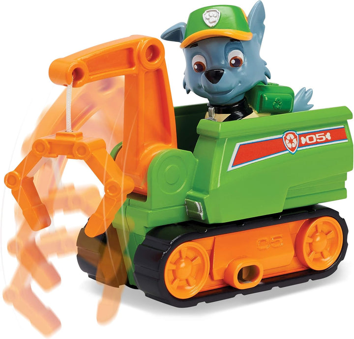 Paw Patrol Ultimate Rocky Rescue Mini Vehicle - Kid-Powered Action for Ages 3+
