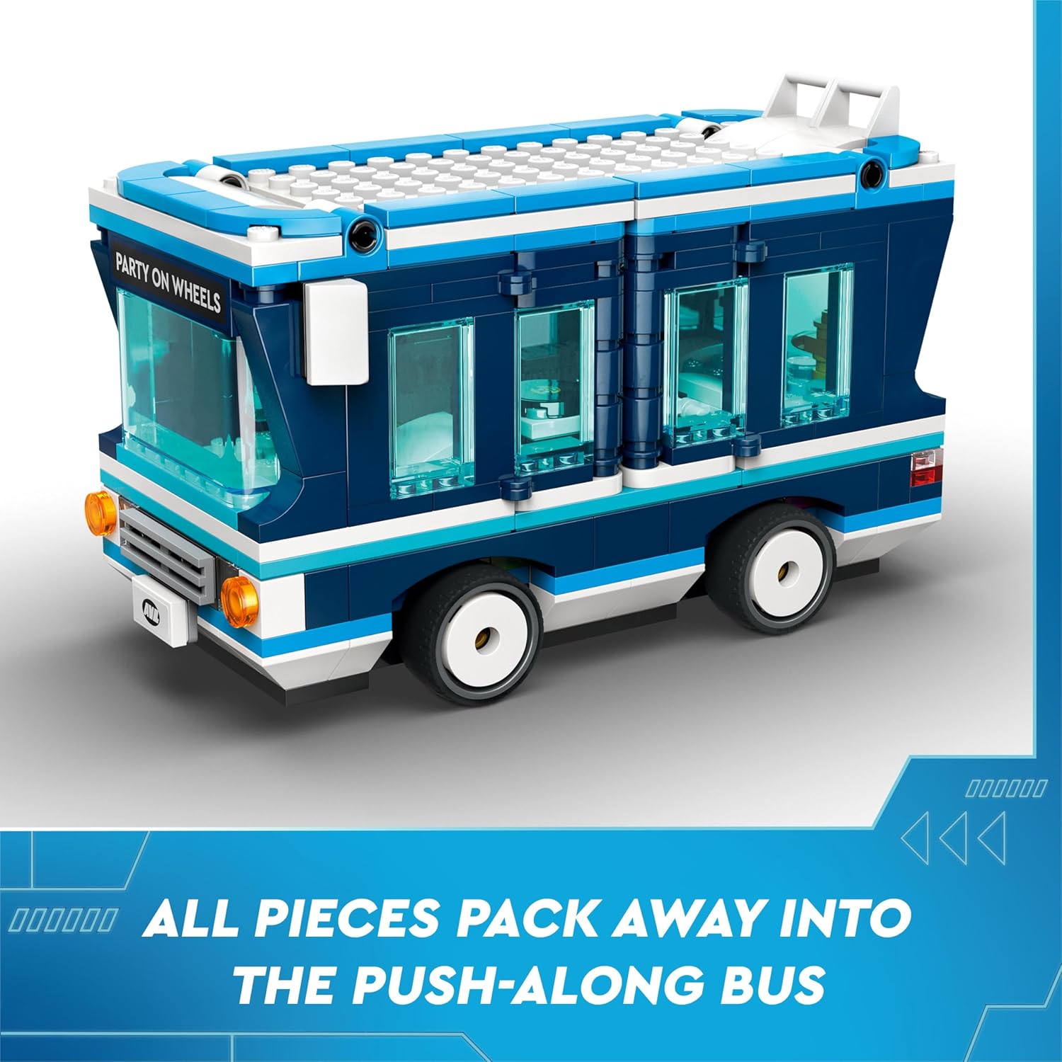 LEGO Despicable Me Minions’ Music Party Bus - Buildable Vehicle Playset for Ages 7+ 8