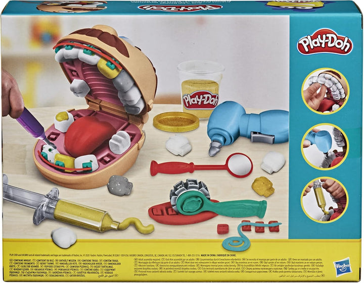 Play-Doh Drill 'n Fill Dentist - Pretend Play Dental Set for Kids 3+