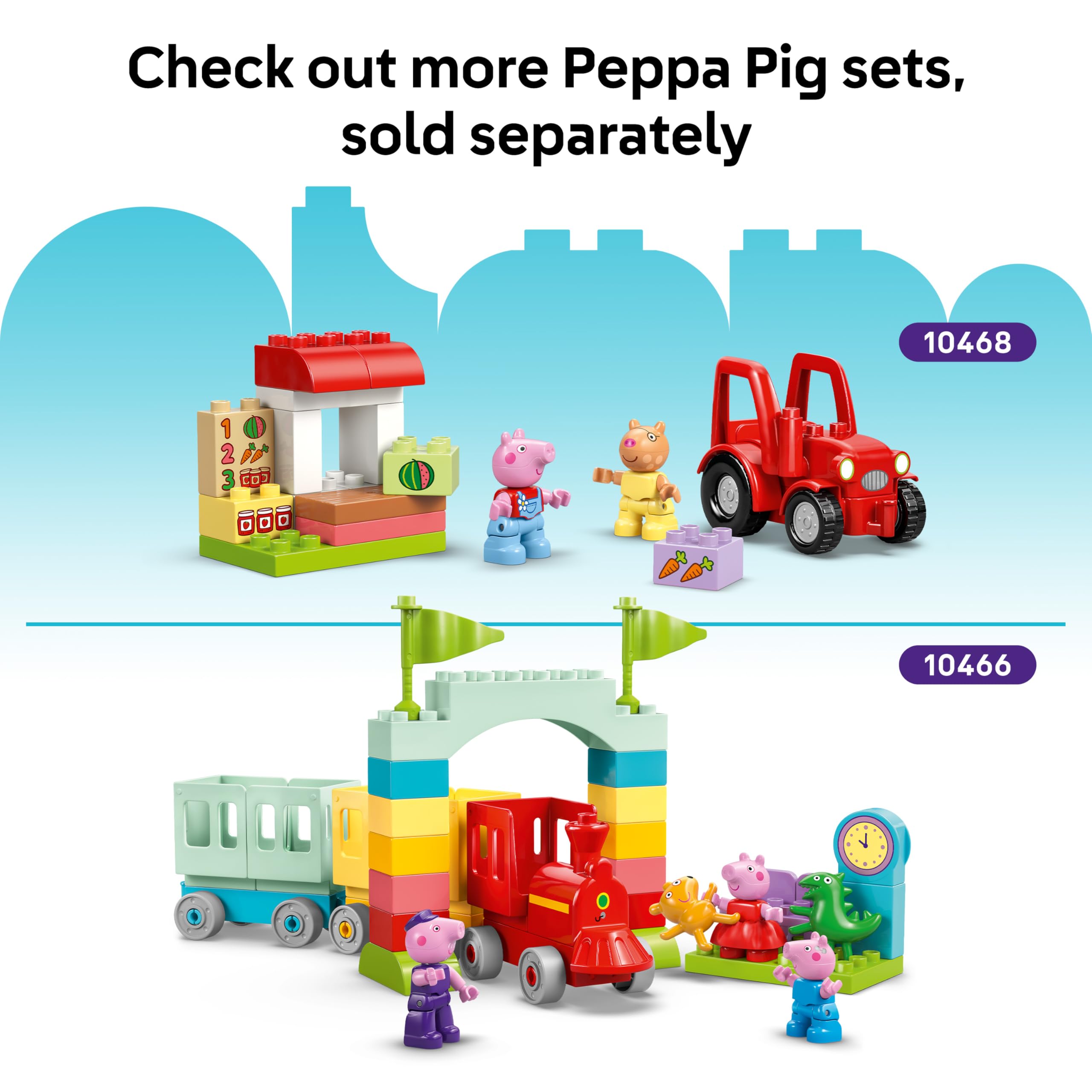 LEGO DUPLO Peppa Pig Family House Building Set 10467 | Ages 2+ 7