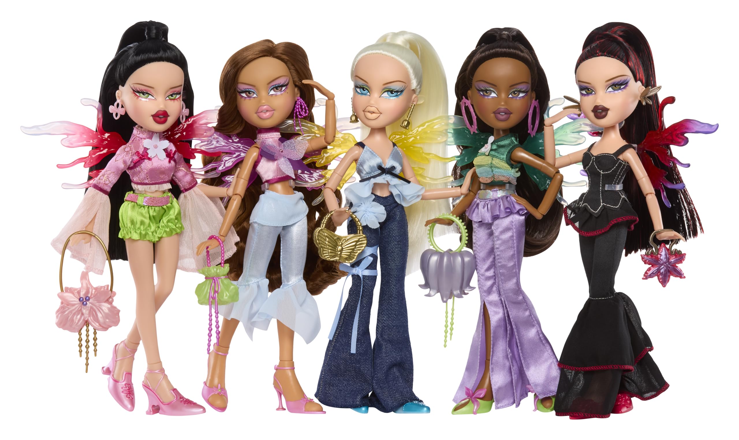 Bratz Fashion Pixiez Sasha - Collectible Doll with Transformable Wings, Fashion Outfit & Accessories, 11.5 inch 8