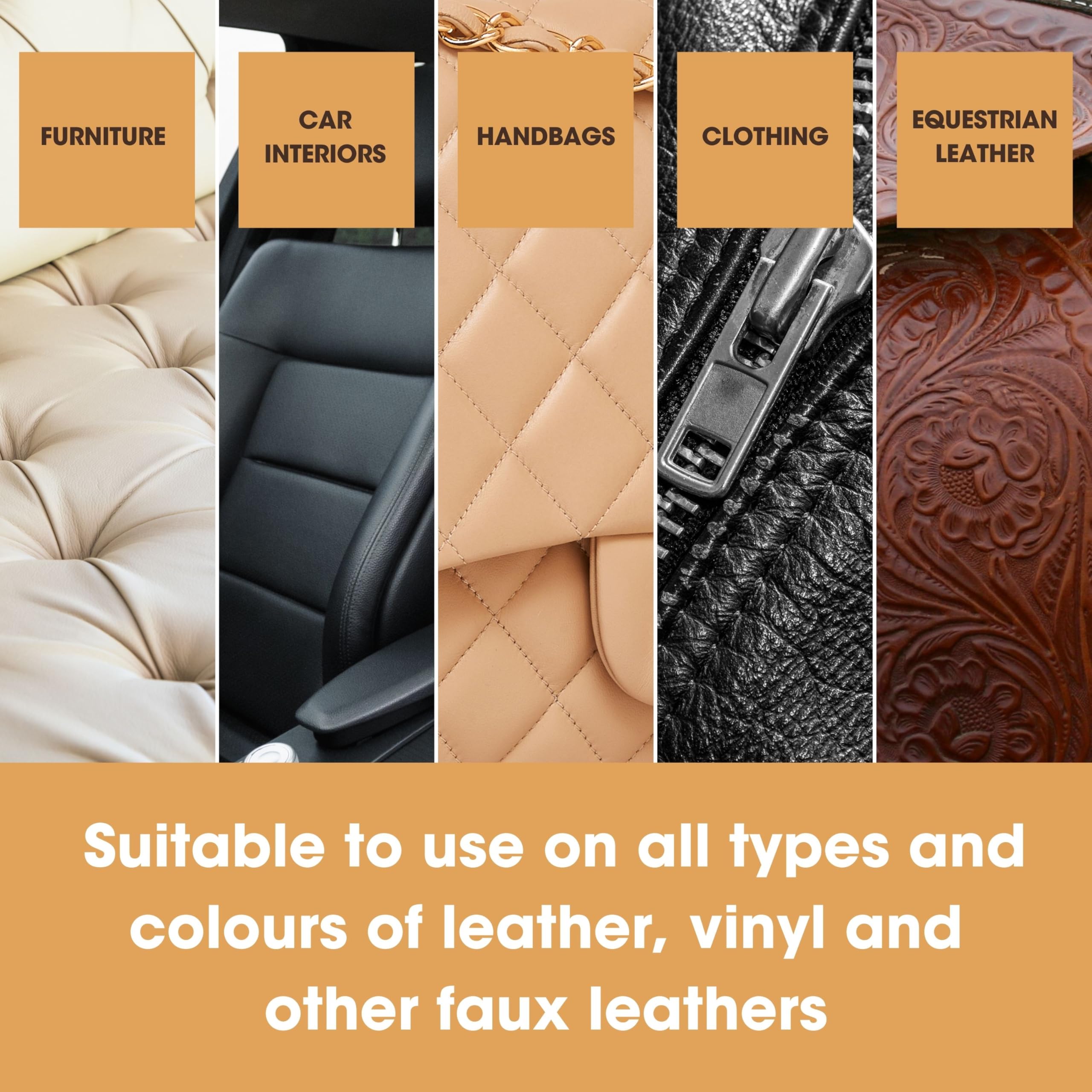 Furniture Clinic Leather Ultra Clean - Award-Winning Deep Cleaning for All Leather Types | 250ml 6