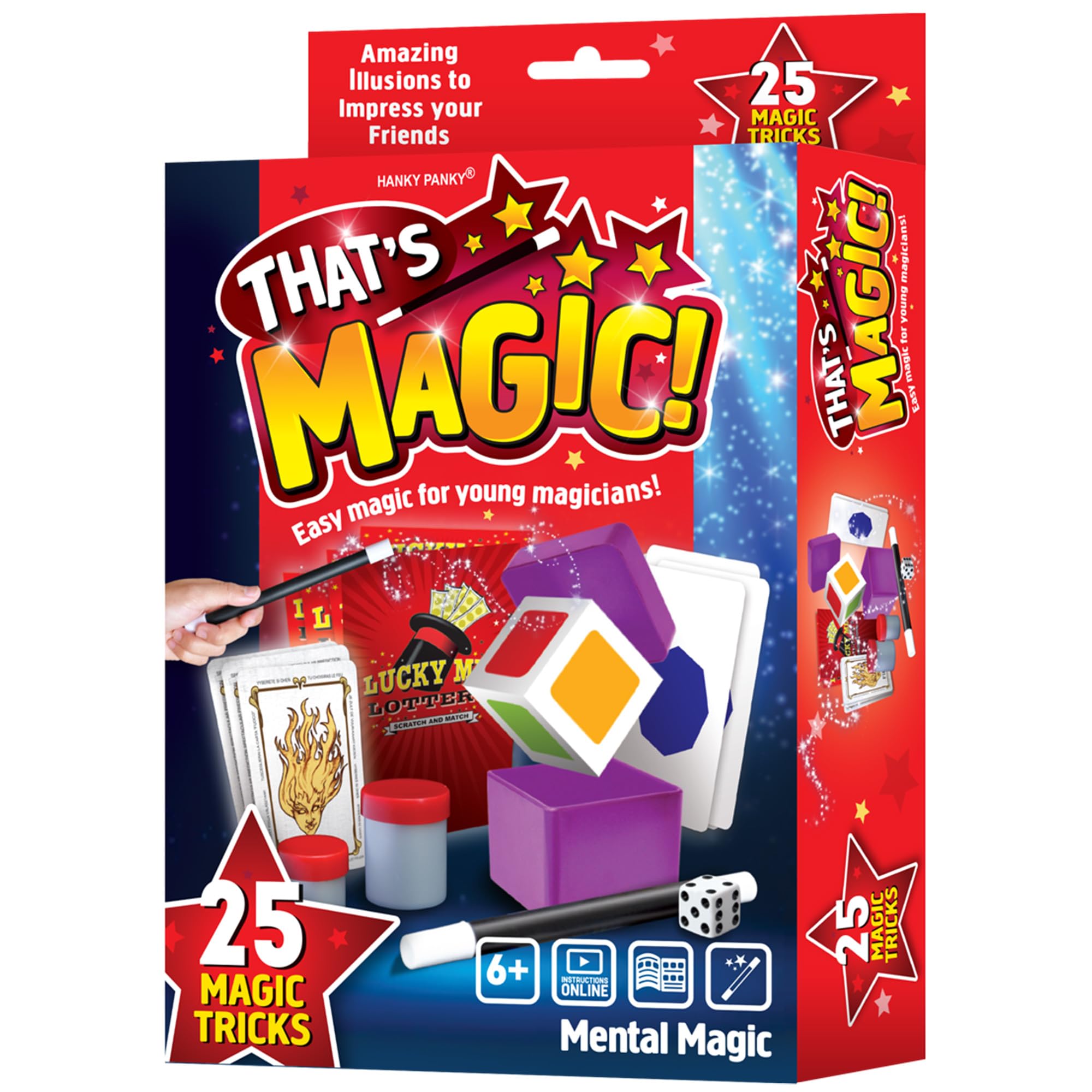 Hanky Panky That's Magic Mental Magic - Kids Mind Reading Illusion Set | Ages 6+ 1