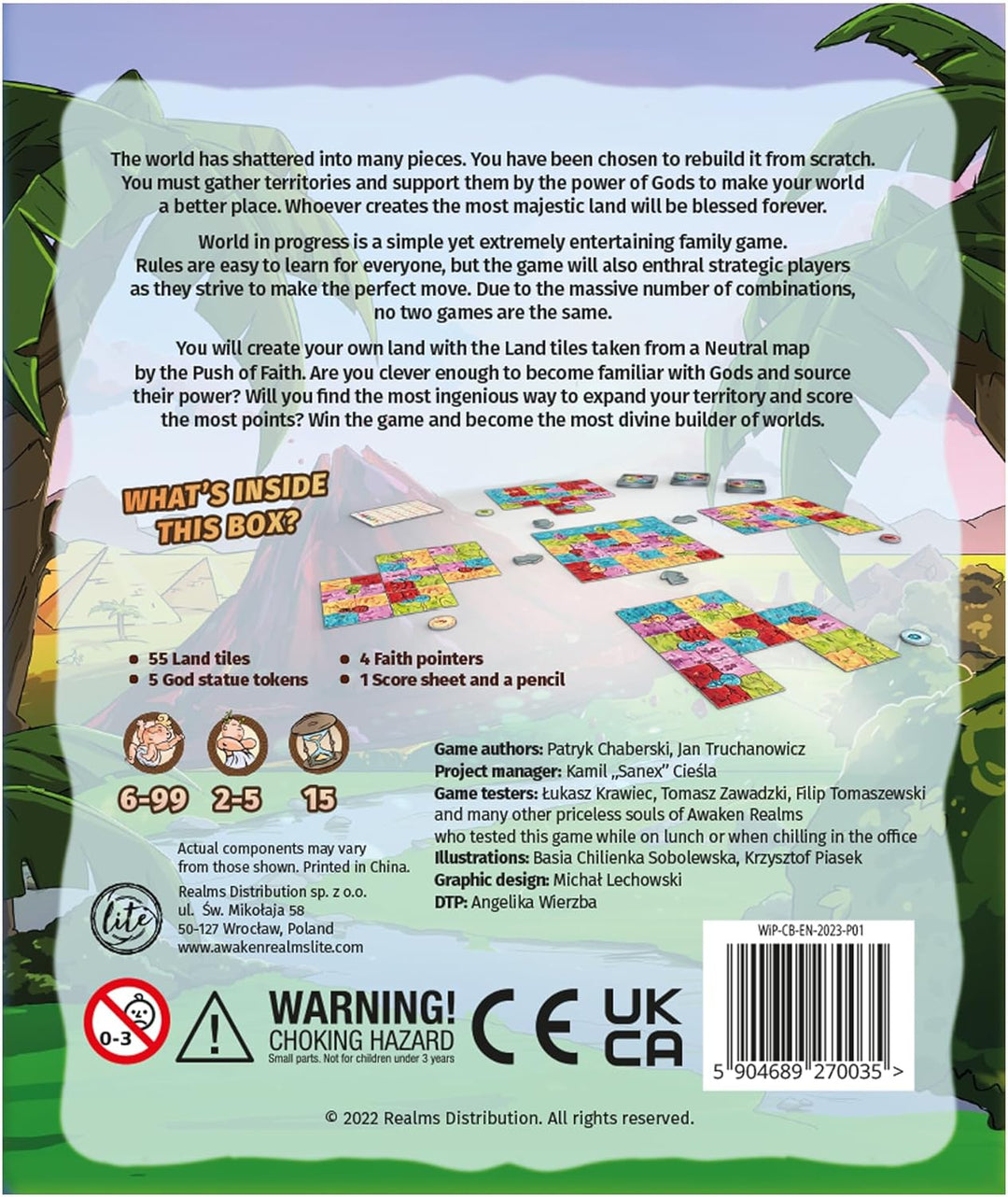 Awaken Realms World in Progress Board Game (WIP-001)