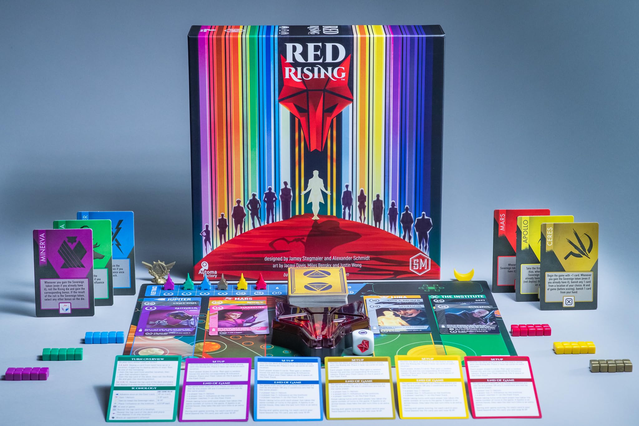 Stonemaier Games Red Rising Brettspiel 8