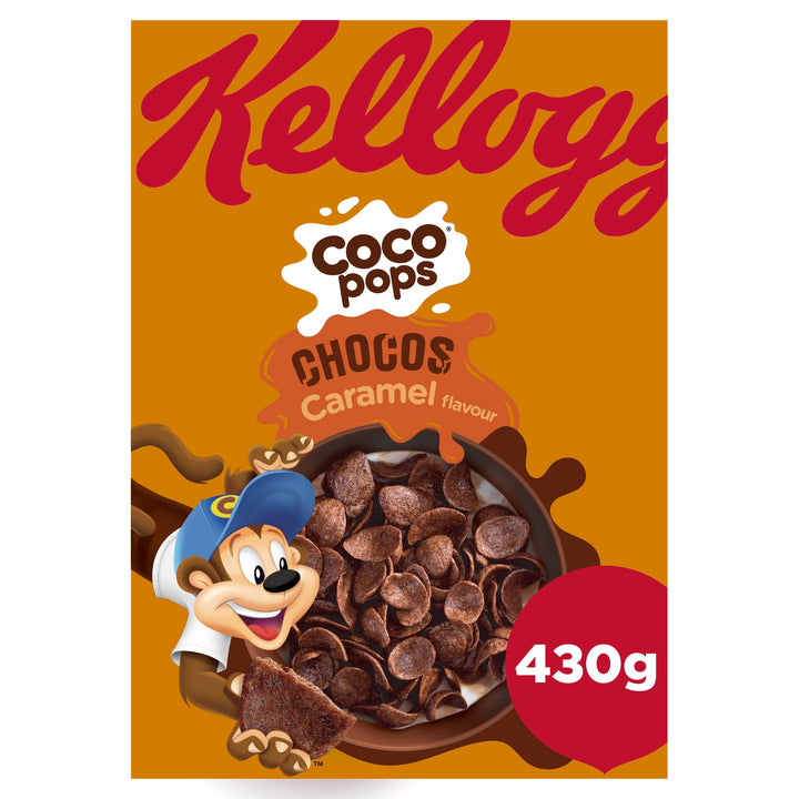Kellogg's Coco Pops Chocos Salted Caramel 430g