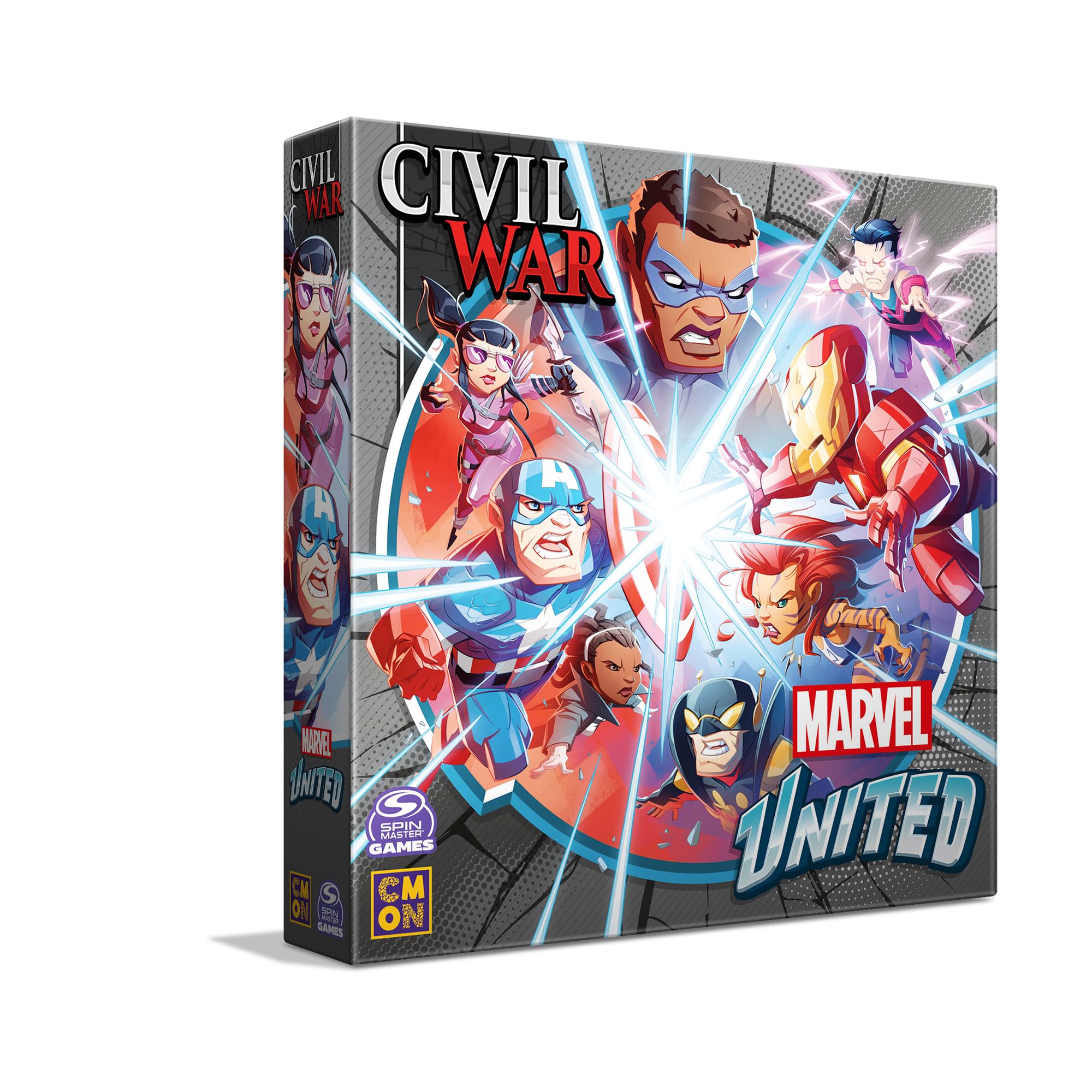 CMON Marvel United: Civil War Expansion – Brettspiel-Erweiterung 5