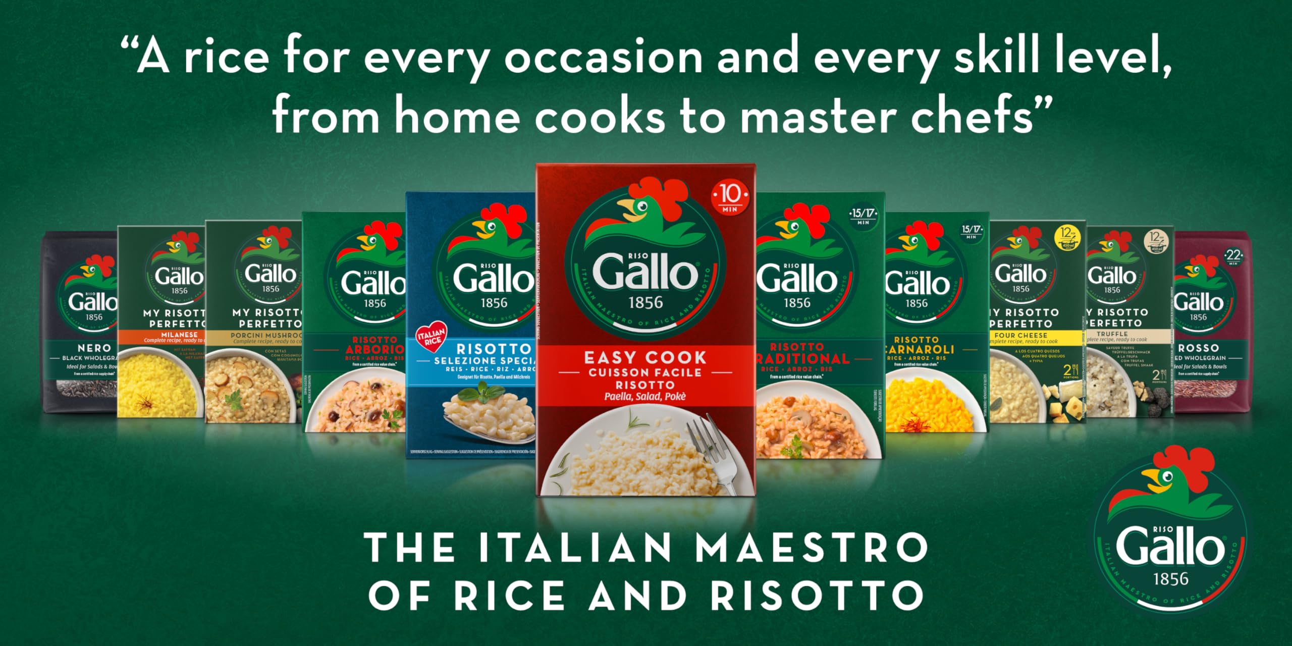 Riso Gallo Easy Cook Rice - Foolproof Parboiled Risotto Rice | 500 g 4