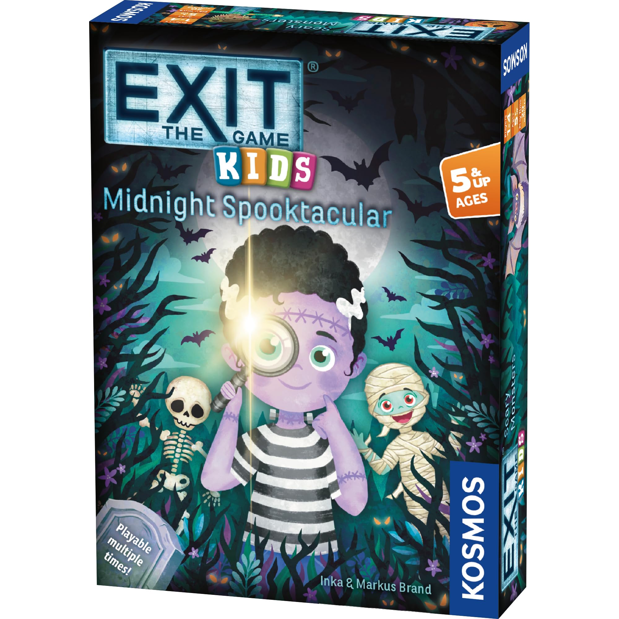 Thames & Kosmos EXIT Kids – Midnight Spooktacular Card Game | Ages 5+ | 1-4 Players 1
