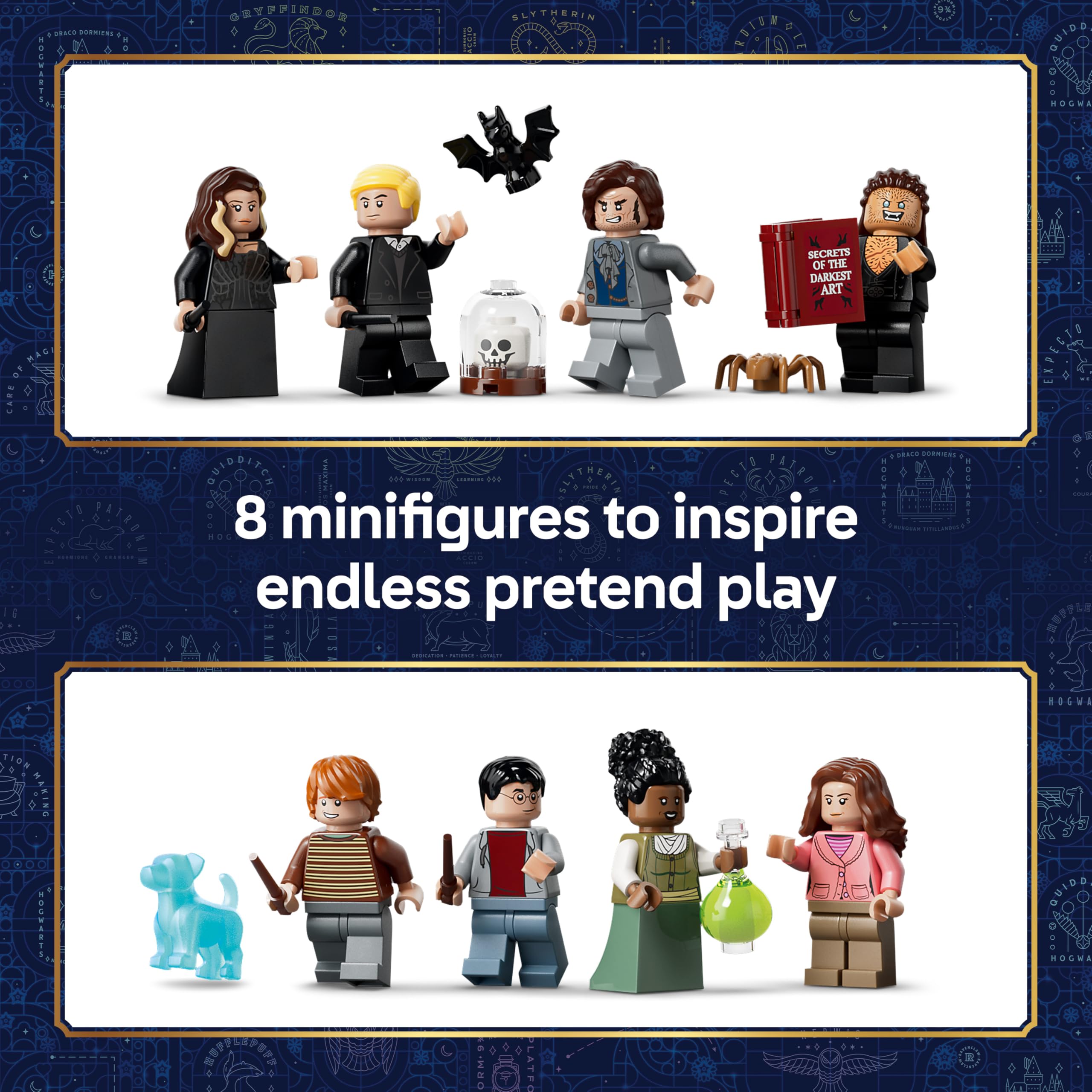 LEGO Harry Potter Knockturn Alley Wizarding Shops Building Set - 8 Minifigures, Ages 8+ 6