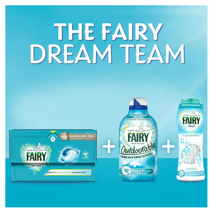 Fairy - Fresh Fabric Conditioner Almond Milk & Manuka Honey (735g)