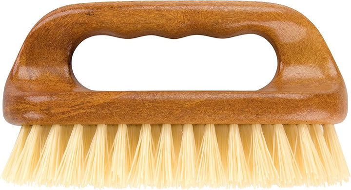 Elliott - Wood Effect Scrubbing Brush with Grip Handle