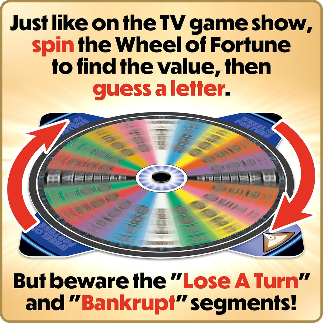 Big Sky Games Wheel of Fortune Family Board Game