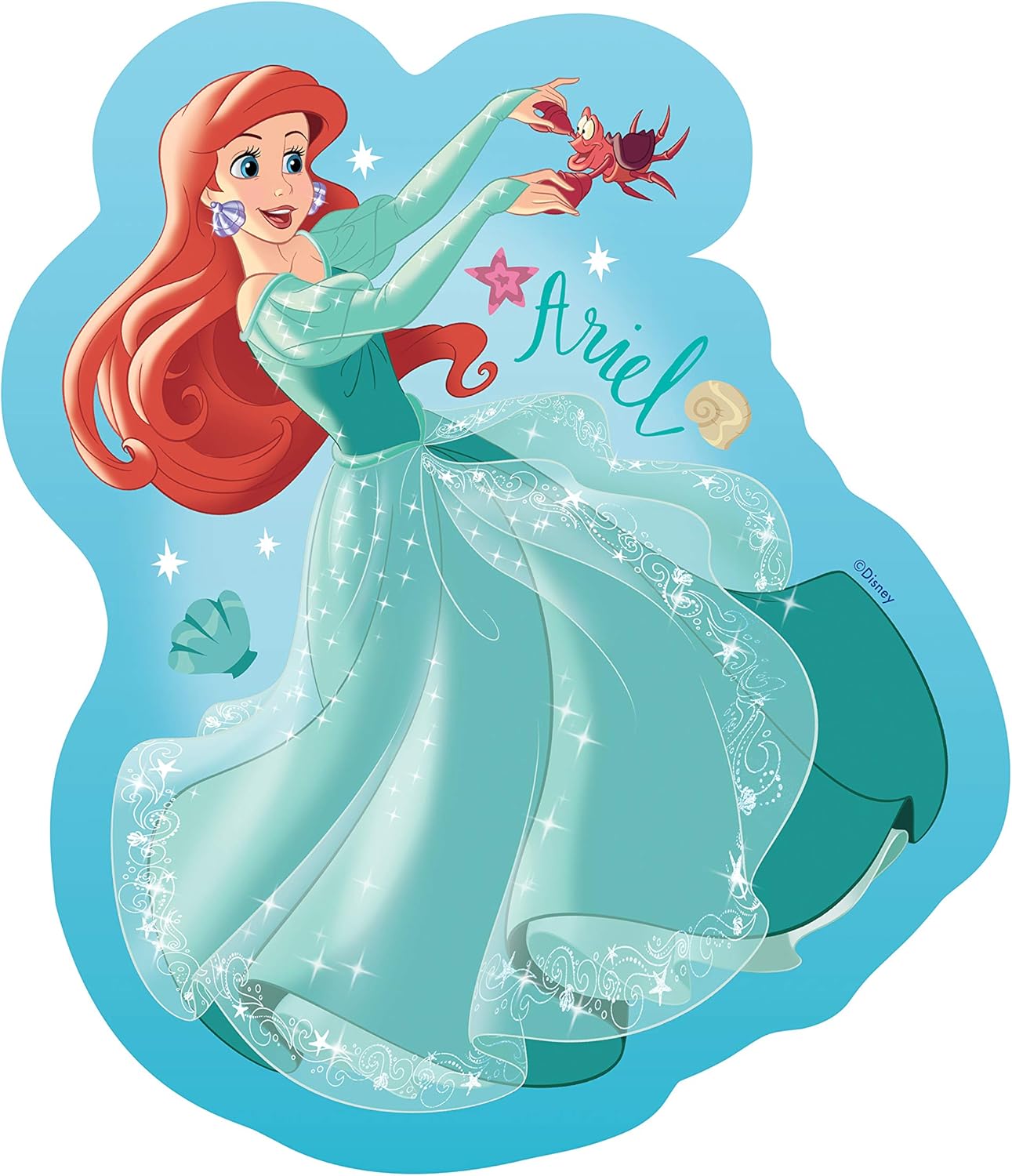 Ravensburger Disney Princess - 4 Large Shaped Jigsaw Puzzles (52 Pieces, Ages 3+) 6